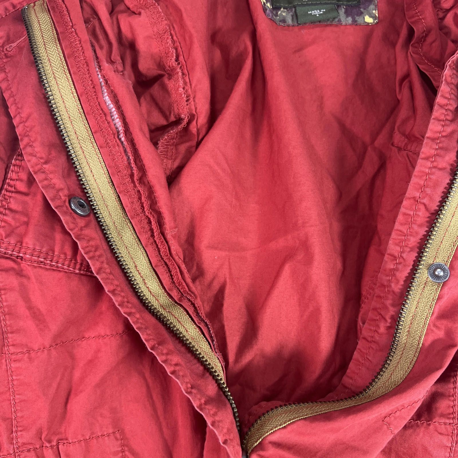Eddie Bauer Eddie Bauer Hoodie Utility Jacket Women Small Red Pockets Size L / US 10 / IT 46 - 8 Thumbnail