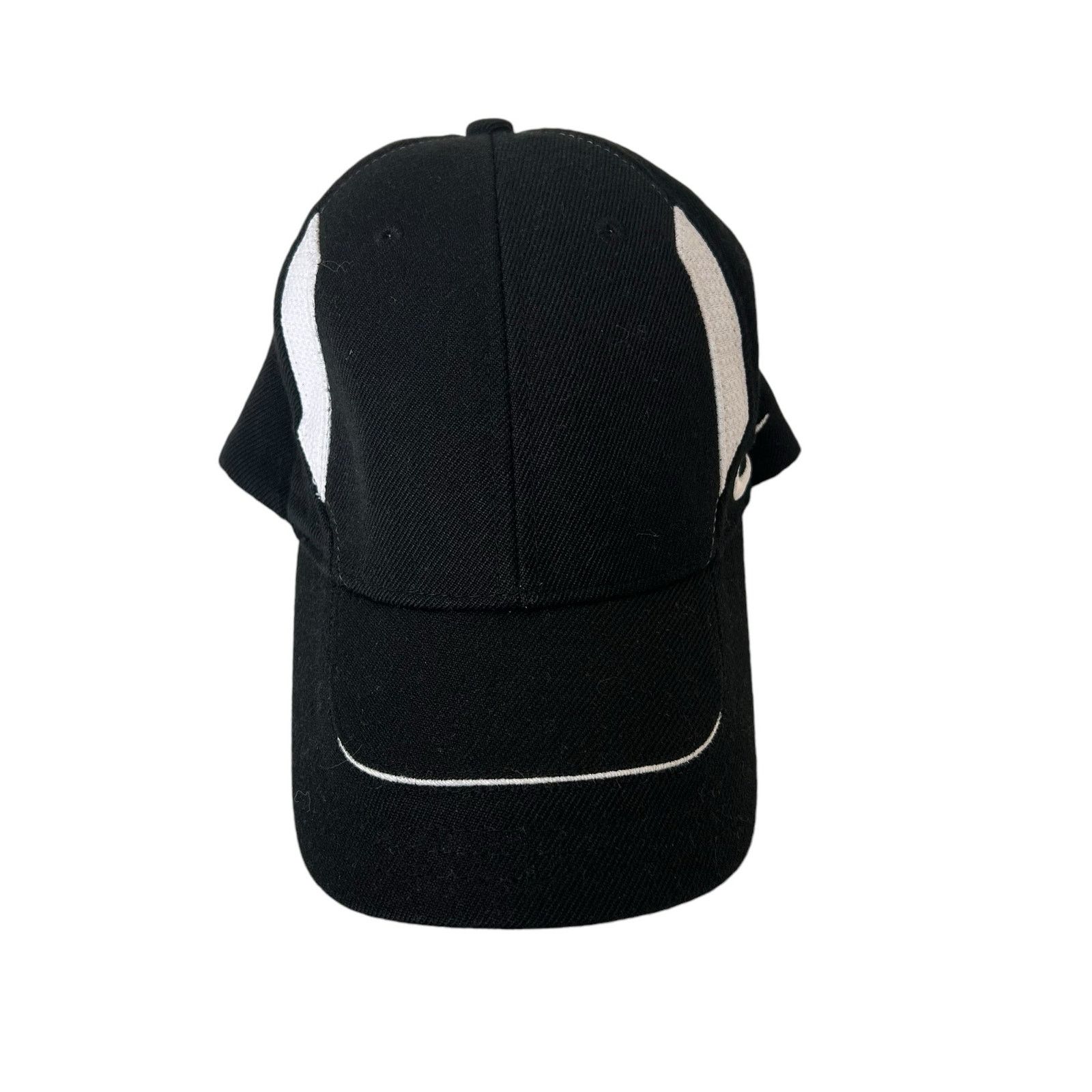 Nike Nike Black Wool Blend Baseball Hat Size ONE SIZE - 2 Thumbnail