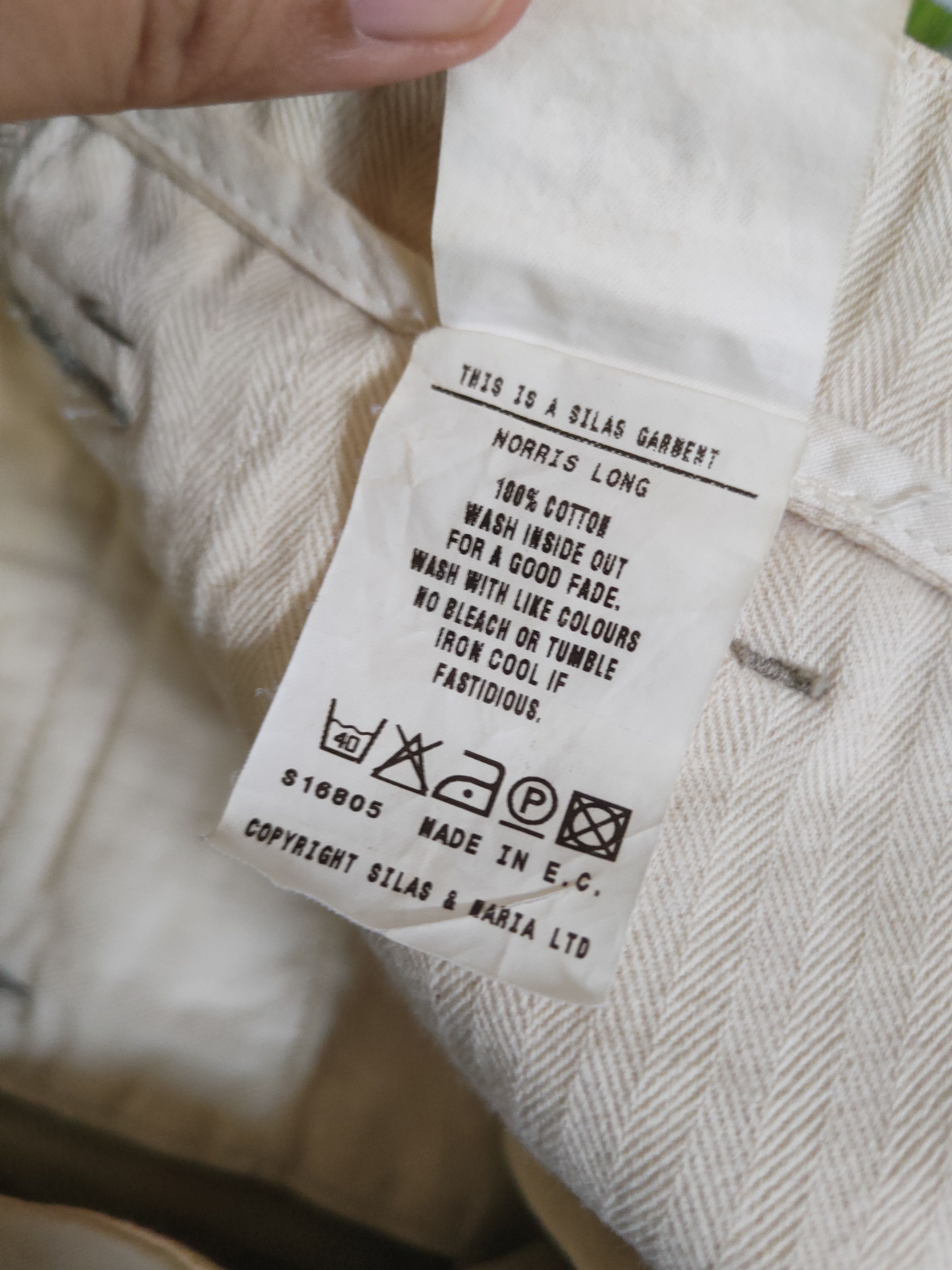 Silas DL Silas Beige Multipocket Casual Pants #46-266T Size US 35 - 14 Thumbnail