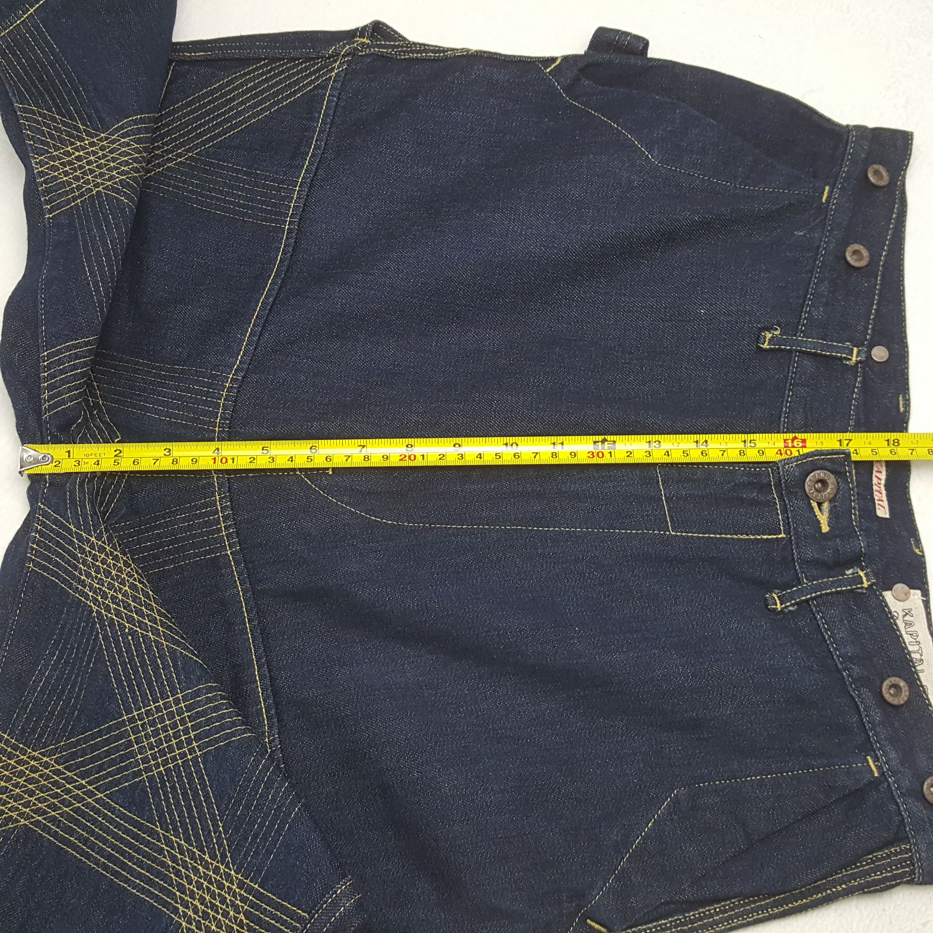 Kapital Kapital Japanese Brand Fashion Design Jeans C297N20 Size US 32 / EU 48 - 8 Thumbnail