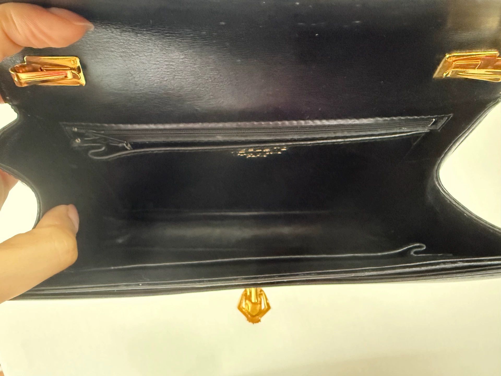 Other Morabito Vintage Black Gold Chain-Attachable Clutch Size ONE SIZE - 9 Thumbnail