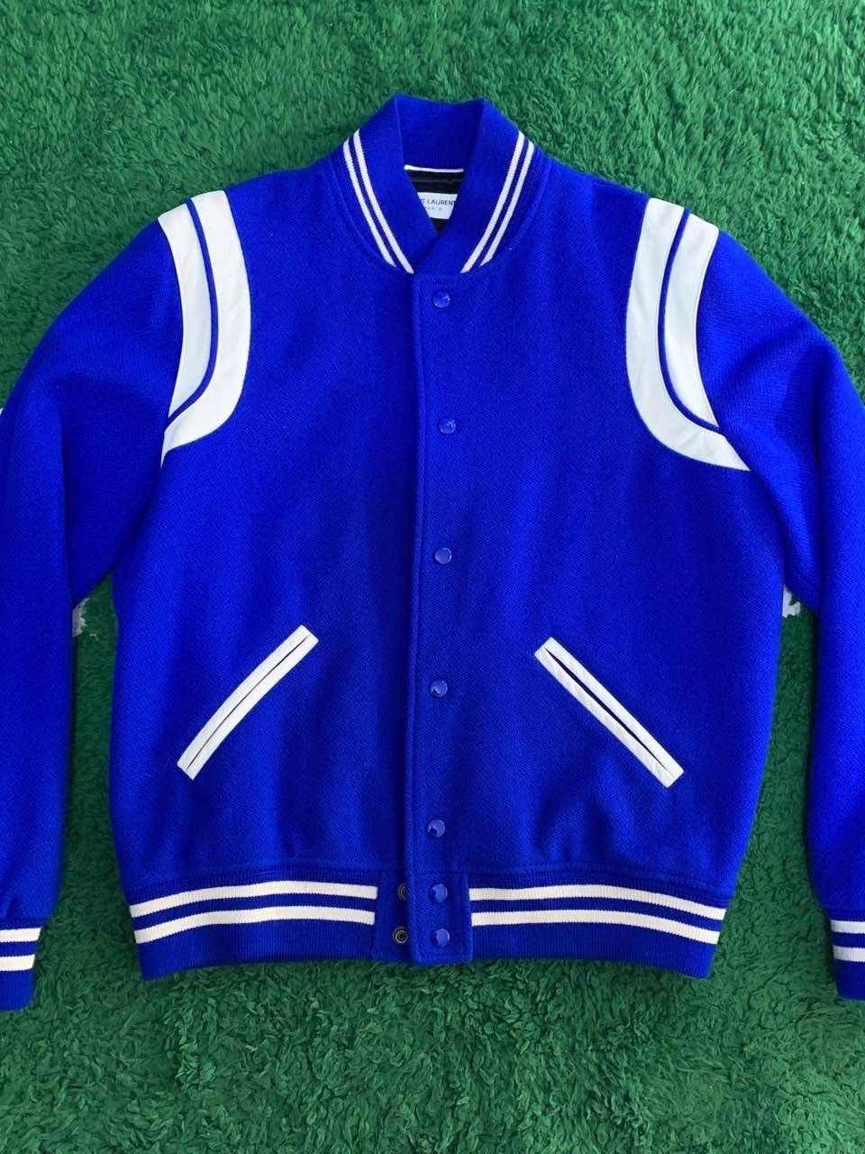 Saint Laurent Paris Saint Laurent Wool Bomber Jacket Size 50 Size US M / EU 48-50 / 2 - 1 Thumbnail