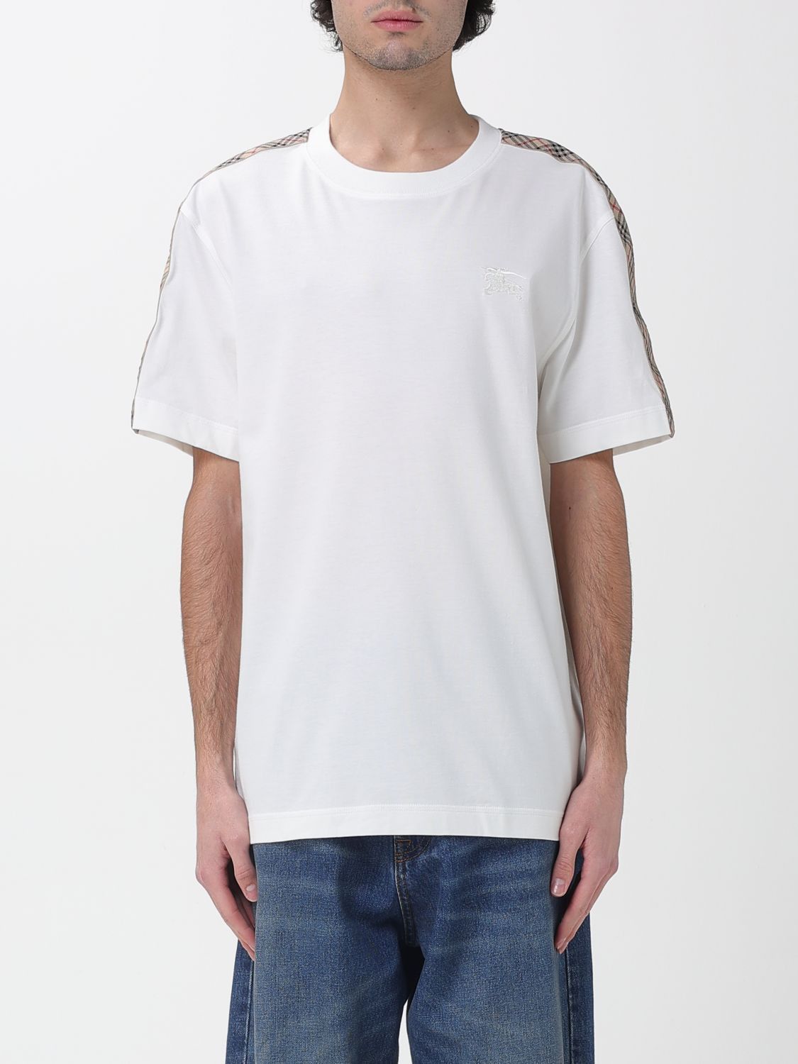 Burberry Burberry T-Shirt Men White Size US XL / EU 56 / 4 - 1 Thumbnail