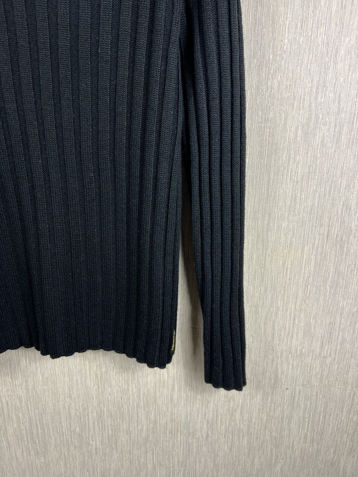 Giorgio Armani Vintage 90s Giorgio Armani jeans striped ribbed sweater Size US L / EU 52-54 / 3 - 6 Thumbnail