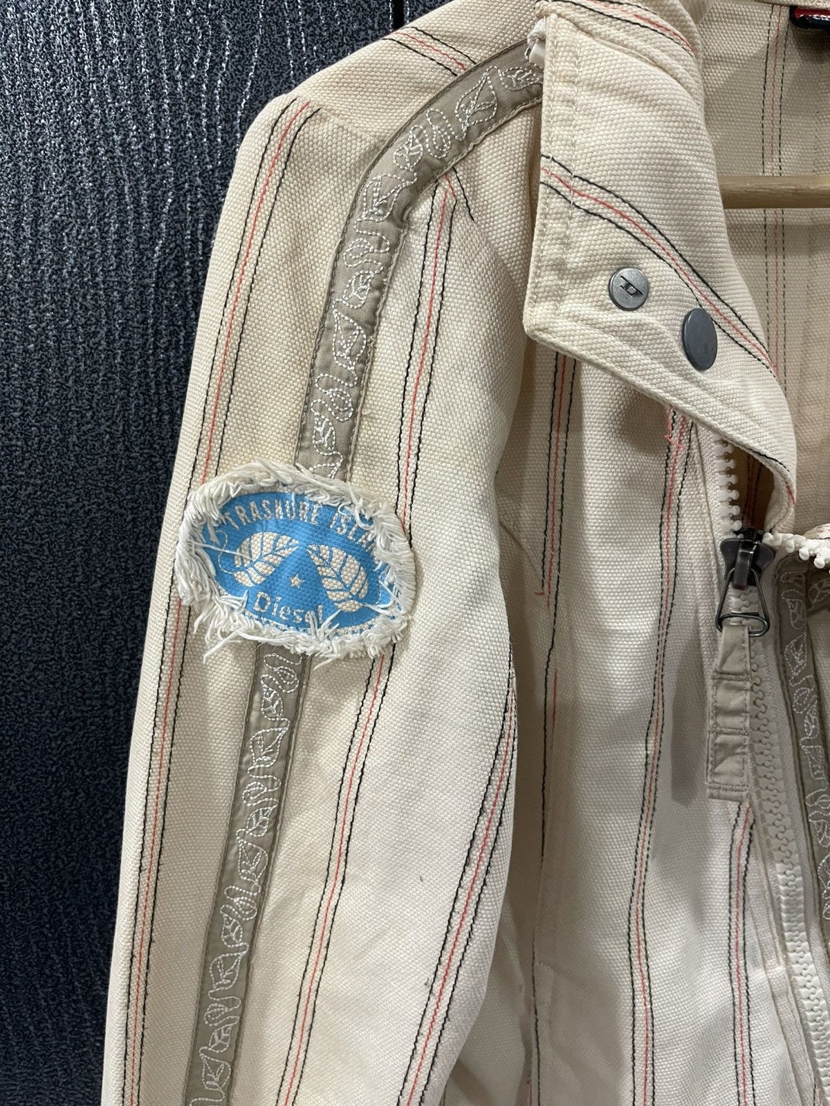 Diesel Diesel Asymmetrical Zip Jacket Size XS / US 0-2 / IT 36-38 - 5 Thumbnail