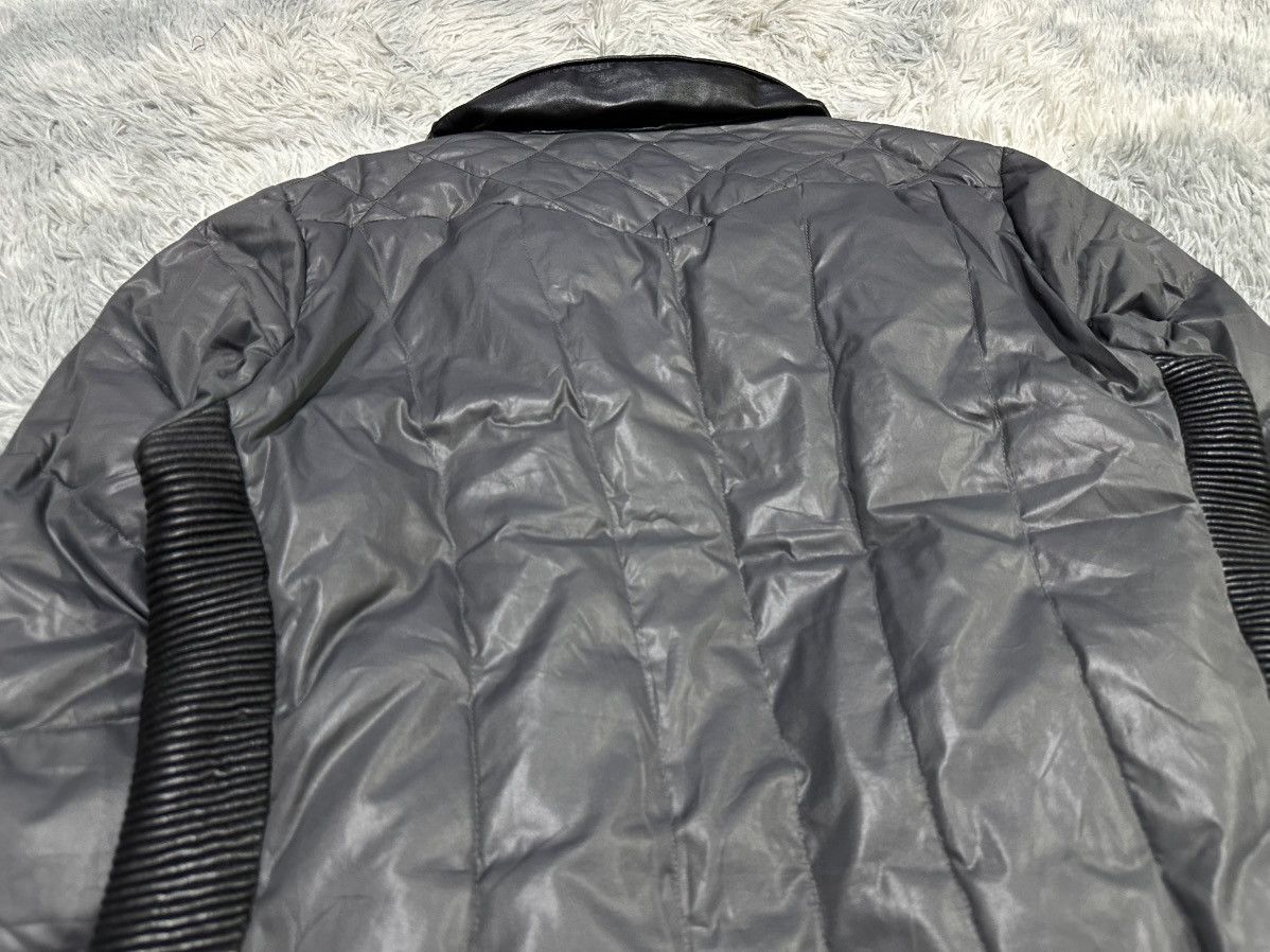 Le Grande Bleu (L.G.B.) 🔥Sick Y2K Maniac Works Puffer Leather Jacket Size US L / EU 52-54 / 3 - 9 Thumbnail