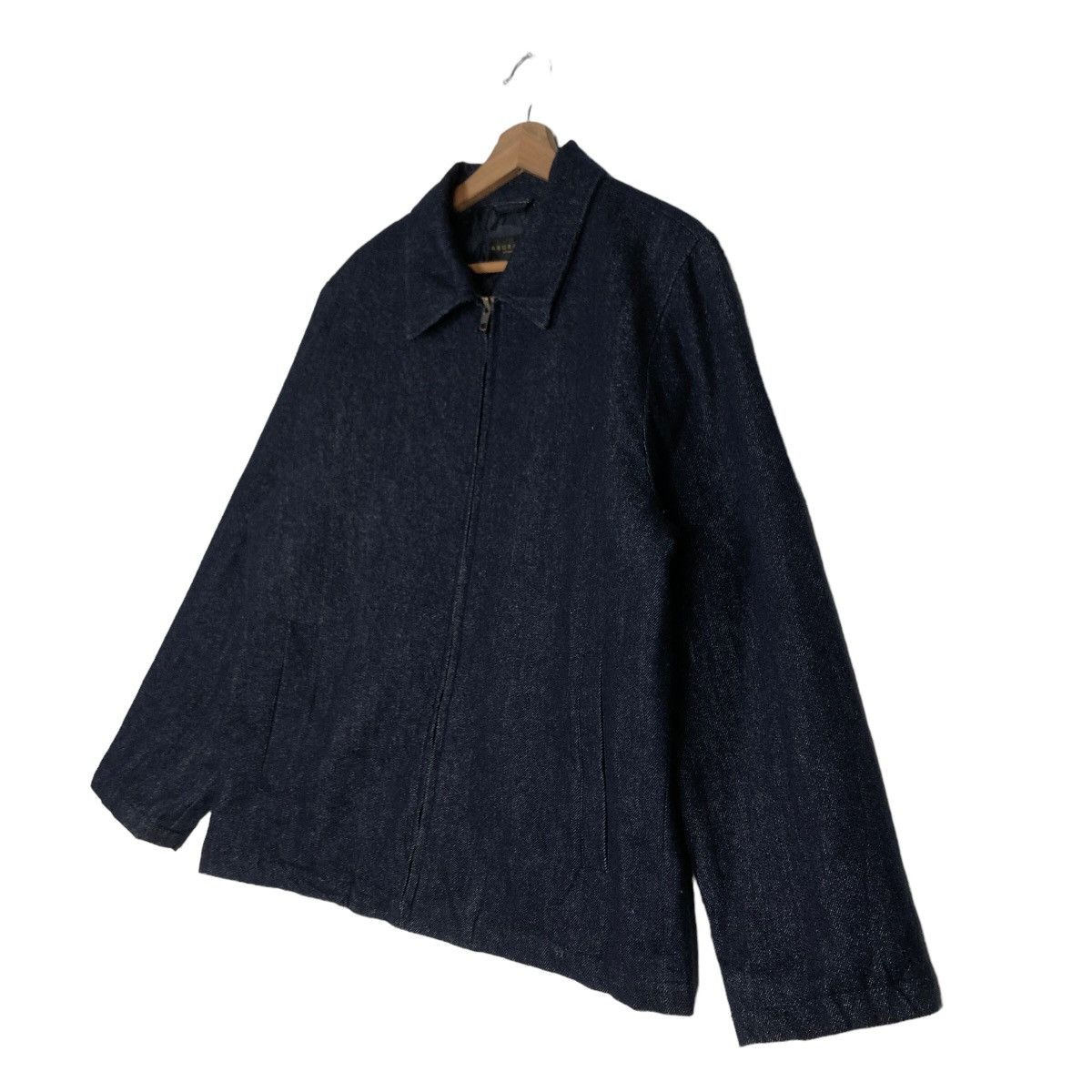 Japanese Brand 🔥90’s Vintage Denim Biker Jacket Aburaysia Issey Miyake Size US M / EU 48-50 / 2 - 2 Thumbnail