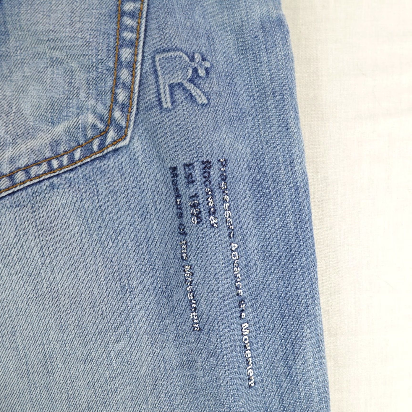 Rocawear VINTAGE Rocawear Jeans Mens 36 Blue Denim Bootcut Baggy Hip Hop Y2K Pants Regular Inseam 33 - Button Fly, Pockets, Logo - Size 36 Mens Blue Size US 36 / EU 52 - 7 Thumbnail