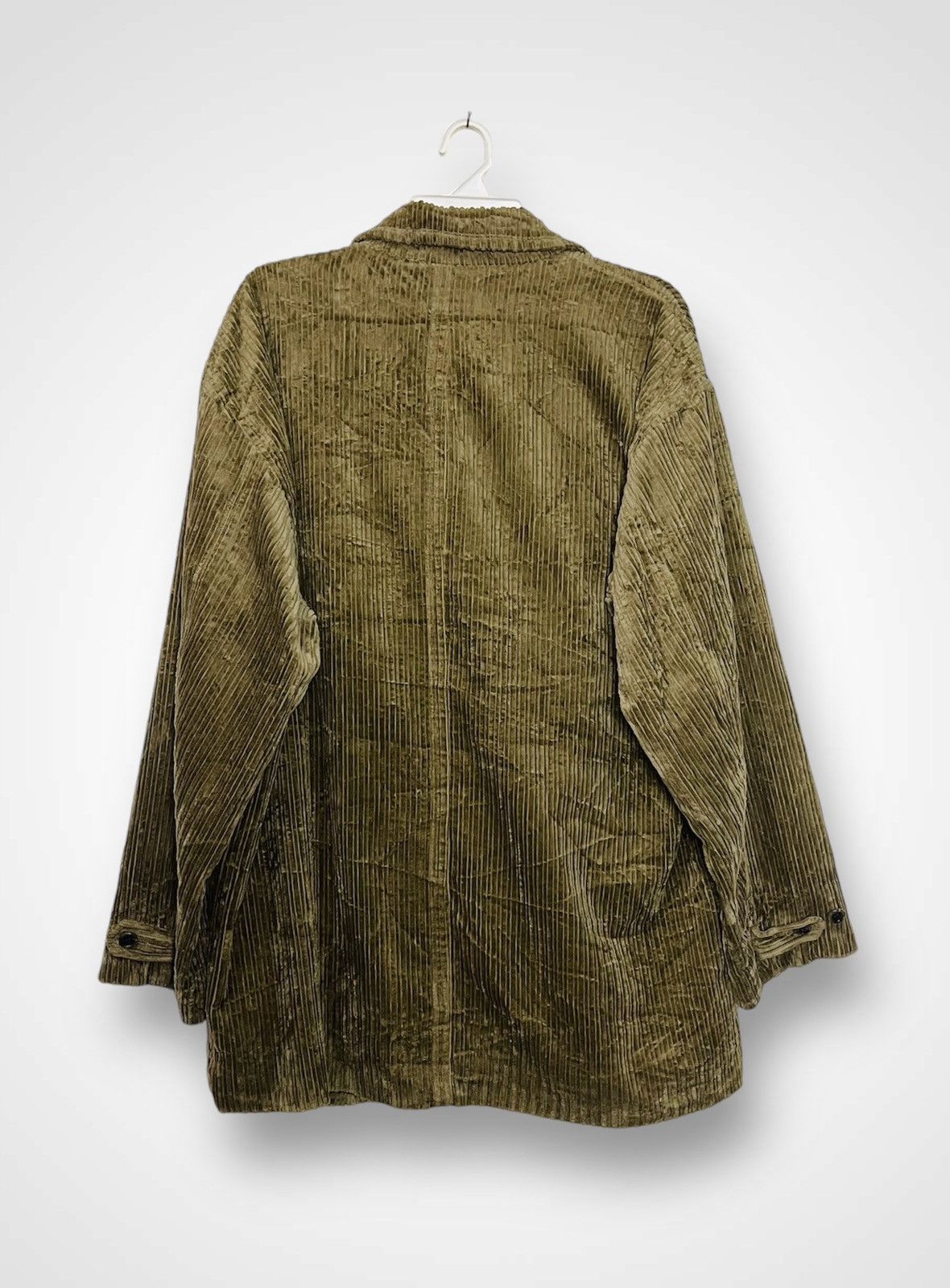 Japanese Brand Lautreamont Men Curduroy Double Breasted Jacket (06) Size US XL / EU 56 / 4 - 2 Thumbnail