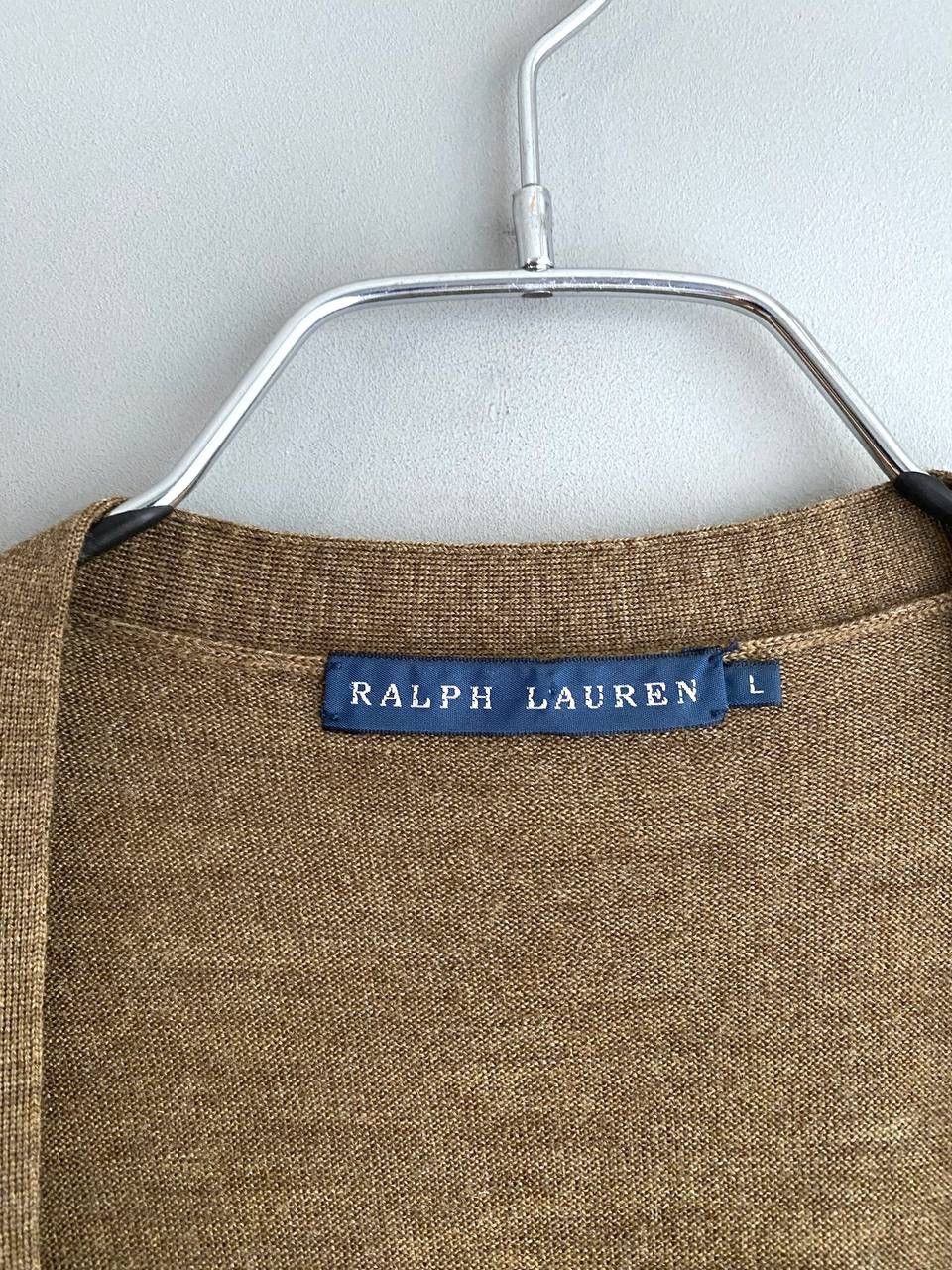 Polo Ralph Lauren Ralph Lauren 100% Merino Wool Women's Knit Cardigan, Size L Size L / US 10 / IT 46 - 14 Thumbnail