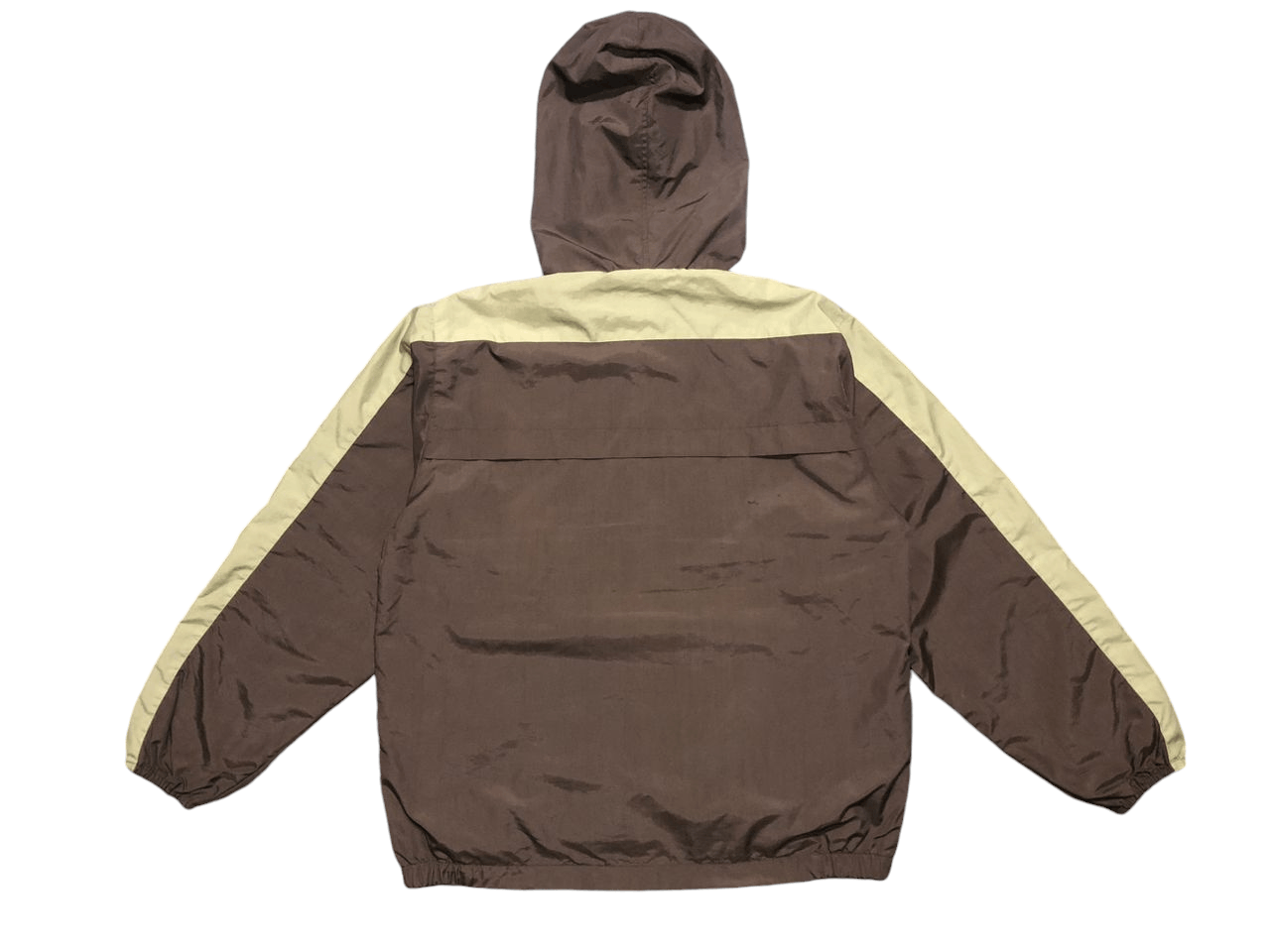 Japanese Brand Archive💥Vintage Bear Half Zipper Anorak Nylon Jacket 2 Tone Size US M / EU 48-50 / 2 - 2 Thumbnail