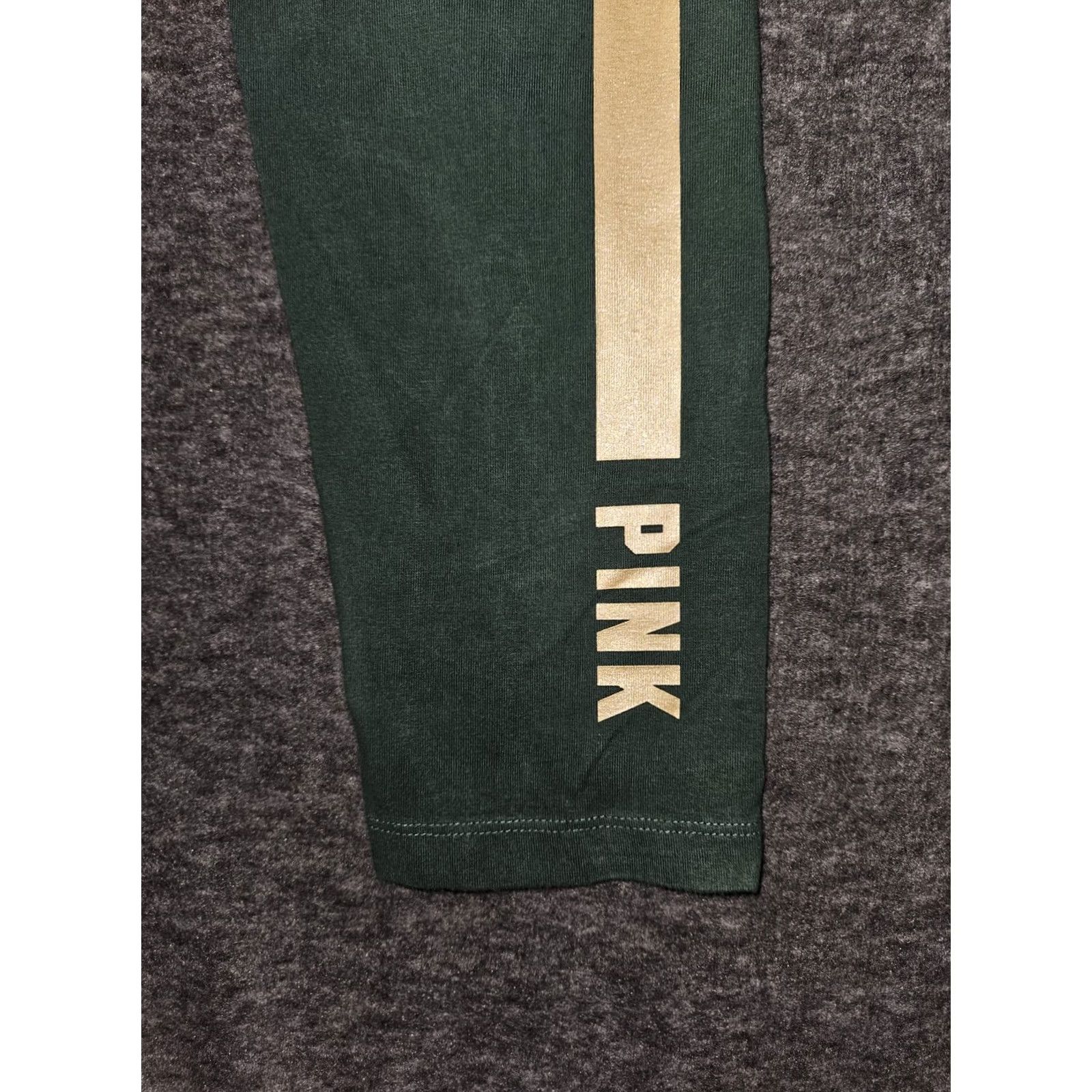 Victoria's Secret Nike Womens Pink Victoria'S Secret Leggings XL Ankle Stretch Logo Activity Yoga Gym Wear Size 40" / US 18 - 7 Thumbnail
