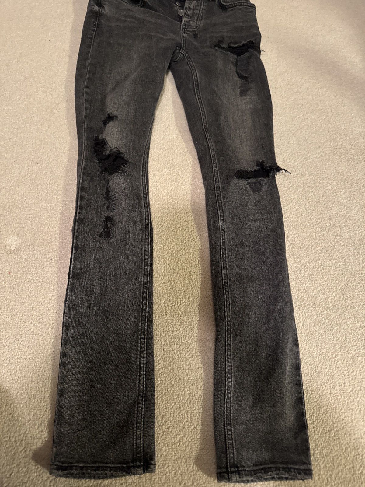 Ksubi Ksubi Van Winkle Angst Trashed Skinny Jeans Size US 28 / EU 44 - 1 Thumbnail