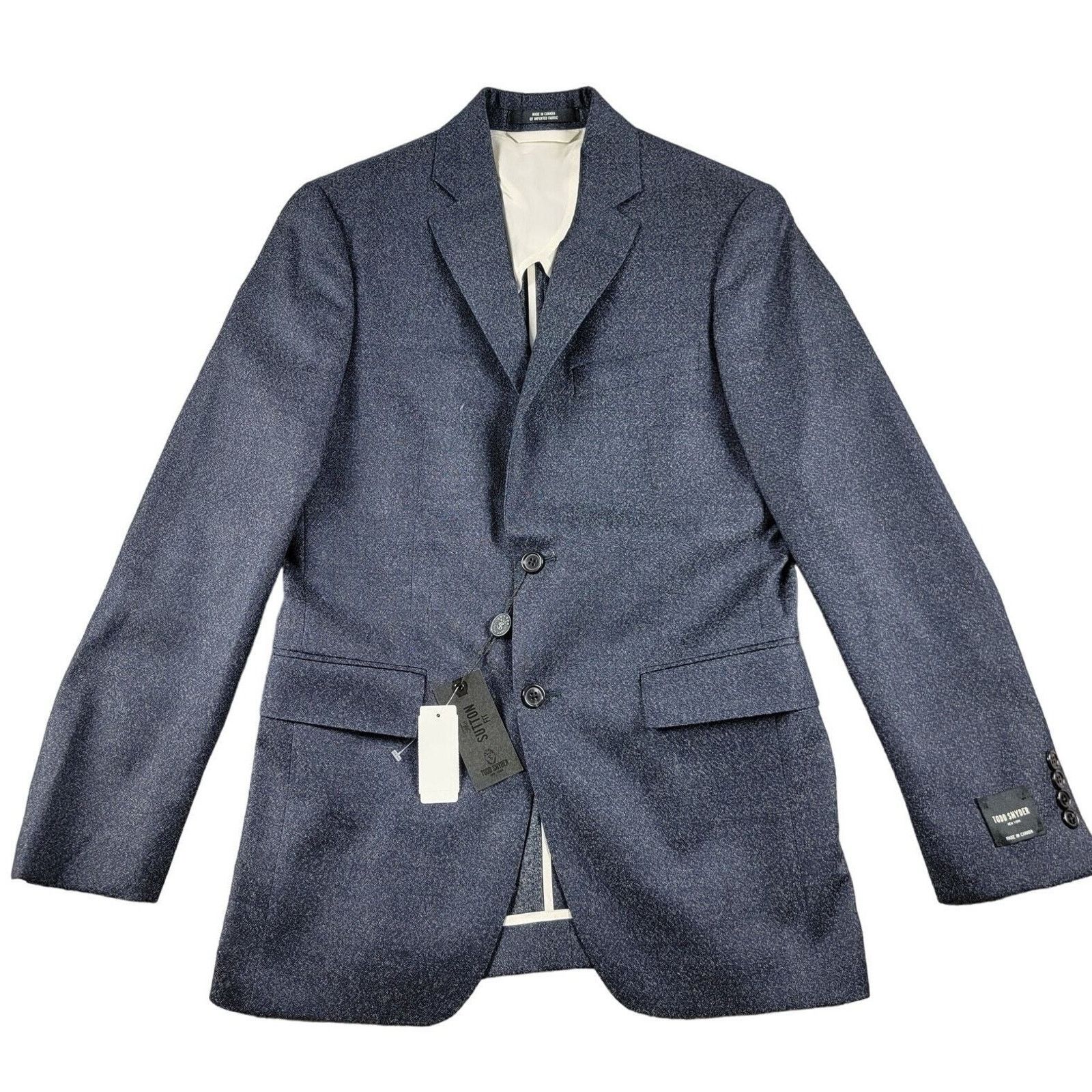 Todd Snyder Todd Snyder The Sutton Fit Wool Sport Coat Blazer Size 36R - 1 Thumbnail