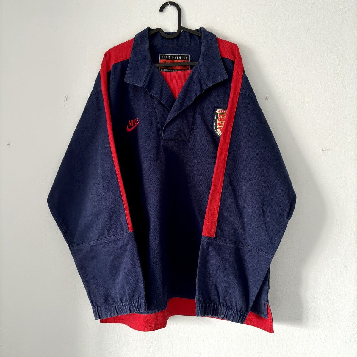 Nike × Vintage 🔥 ULTRA RARE 1995 1997 Arsenal London Nike Soccer Jacket Size US XL / EU 56 / 4 - 3 Thumbnail