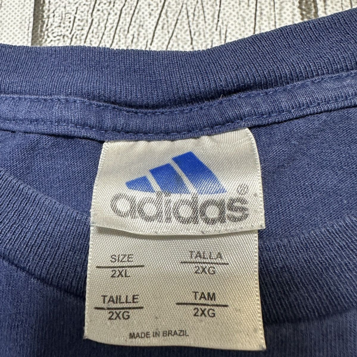 Adidas × Vintage Vintage Adidas tee Size US XXL / EU 58 / 5 - 4 Thumbnail