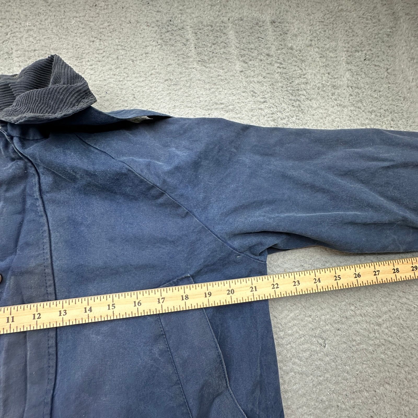 Other VTG Shires Waxed Cotton Chore Work Coat Medium Plaid Lined Size US M / EU 48-50 / 2 - 6 Thumbnail