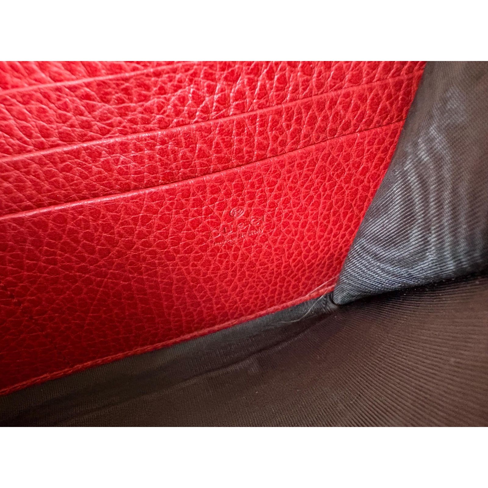 Gucci Authentic Gucci Calfskin Mini Dionysus Chain Wallet Red Size ONE SIZE - 10 Thumbnail