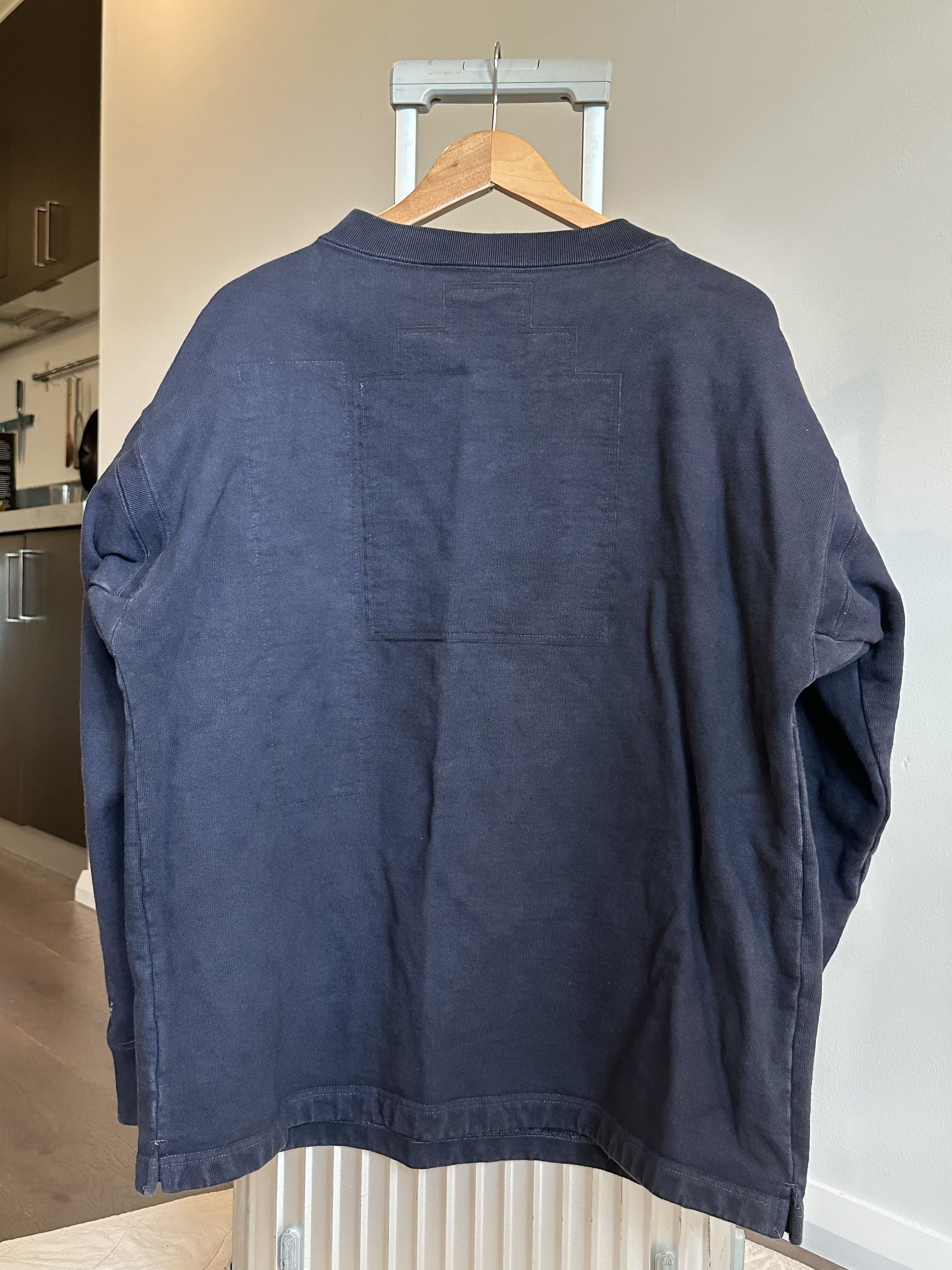 Cav Empt Cav Empt Flat Pullover Crewneck Sweatshirt / Navy / Sz S Size US M / EU 48-50 / 2 - 6 Thumbnail
