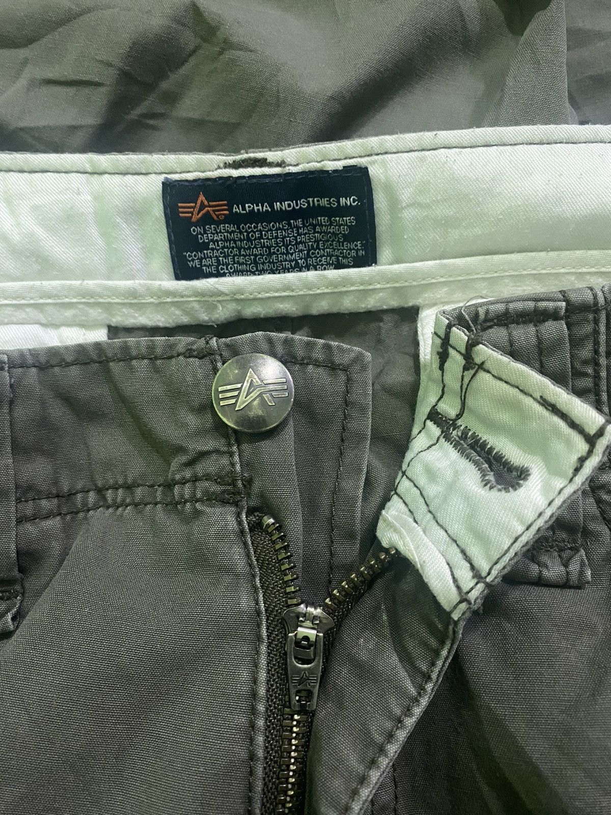 Alpha Industries × Tornado Mart Multipocket Alpha industries inc army cargo pant Size US 32 / EU 48 - 5 Thumbnail