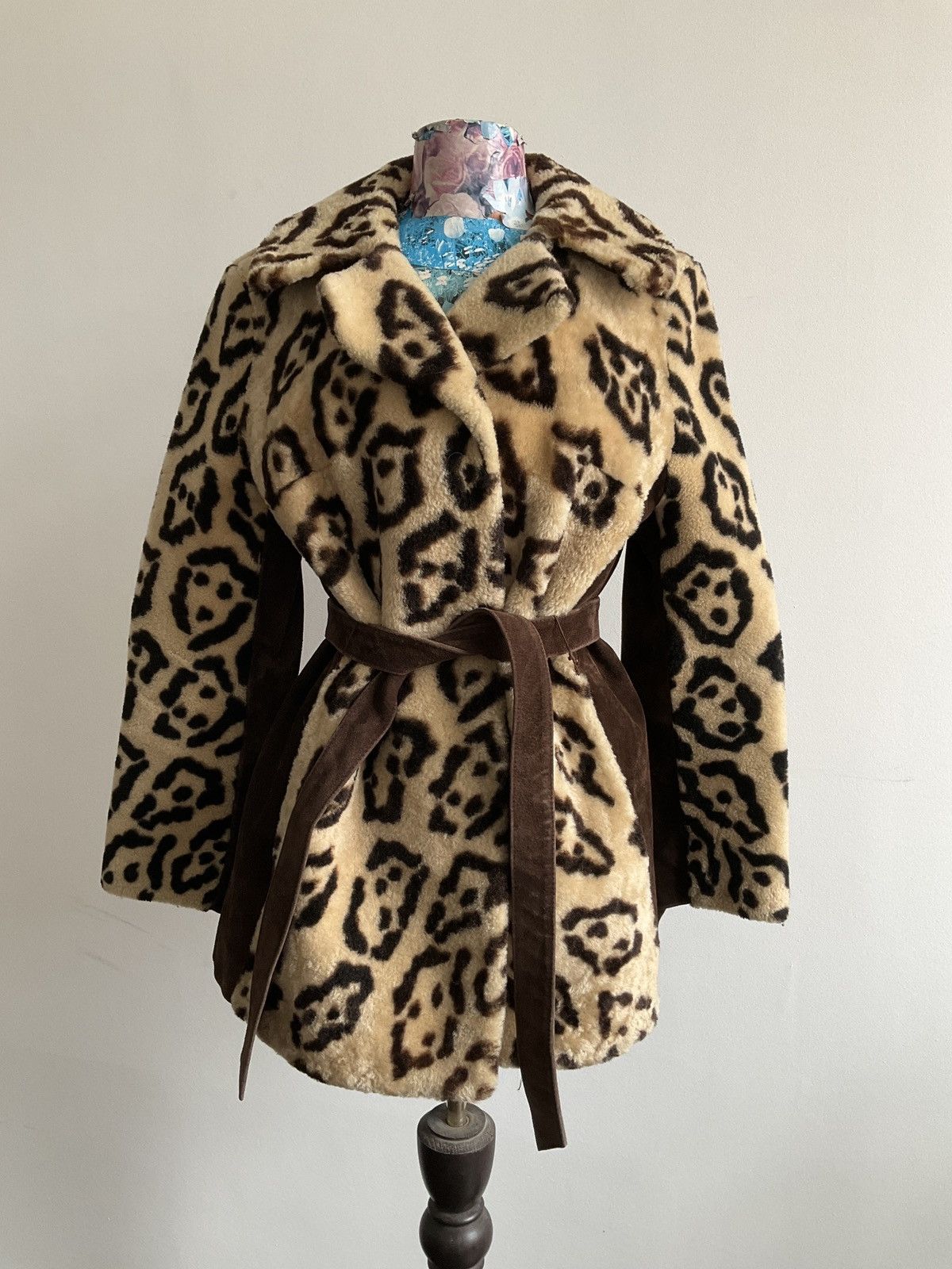 Vintage Vintage fur coat in leopard print Size XS / US 0-2 / IT 36-38 - 1 Thumbnail