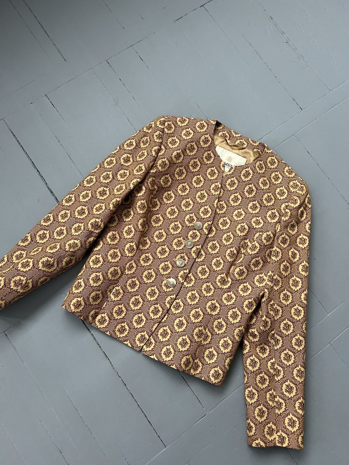 Aquascutum × Vintage Aquascutum vintage viscose blazer/jacket Size M / US 6-8 / IT 42-44 - 2 Thumbnail