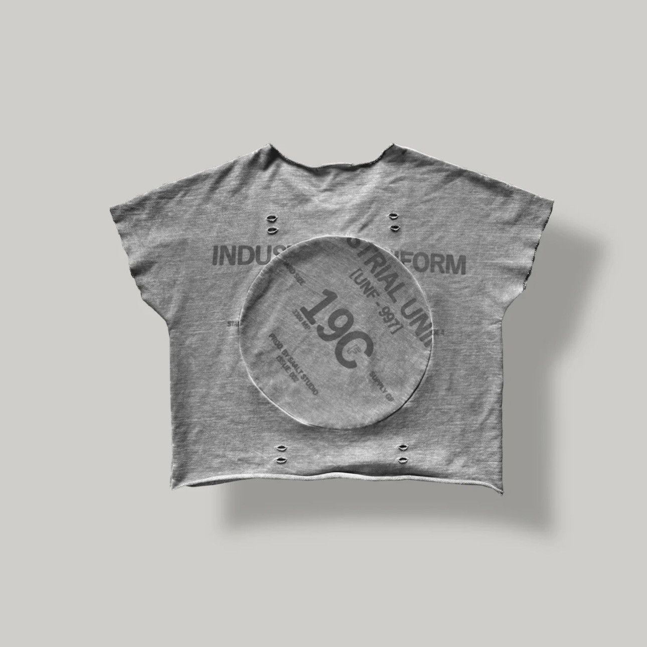 Saalt Studio Saalt Studio Cap Sleeve Tee V2 Grey XL Size US XL / EU 56 / 4 - 2 Thumbnail