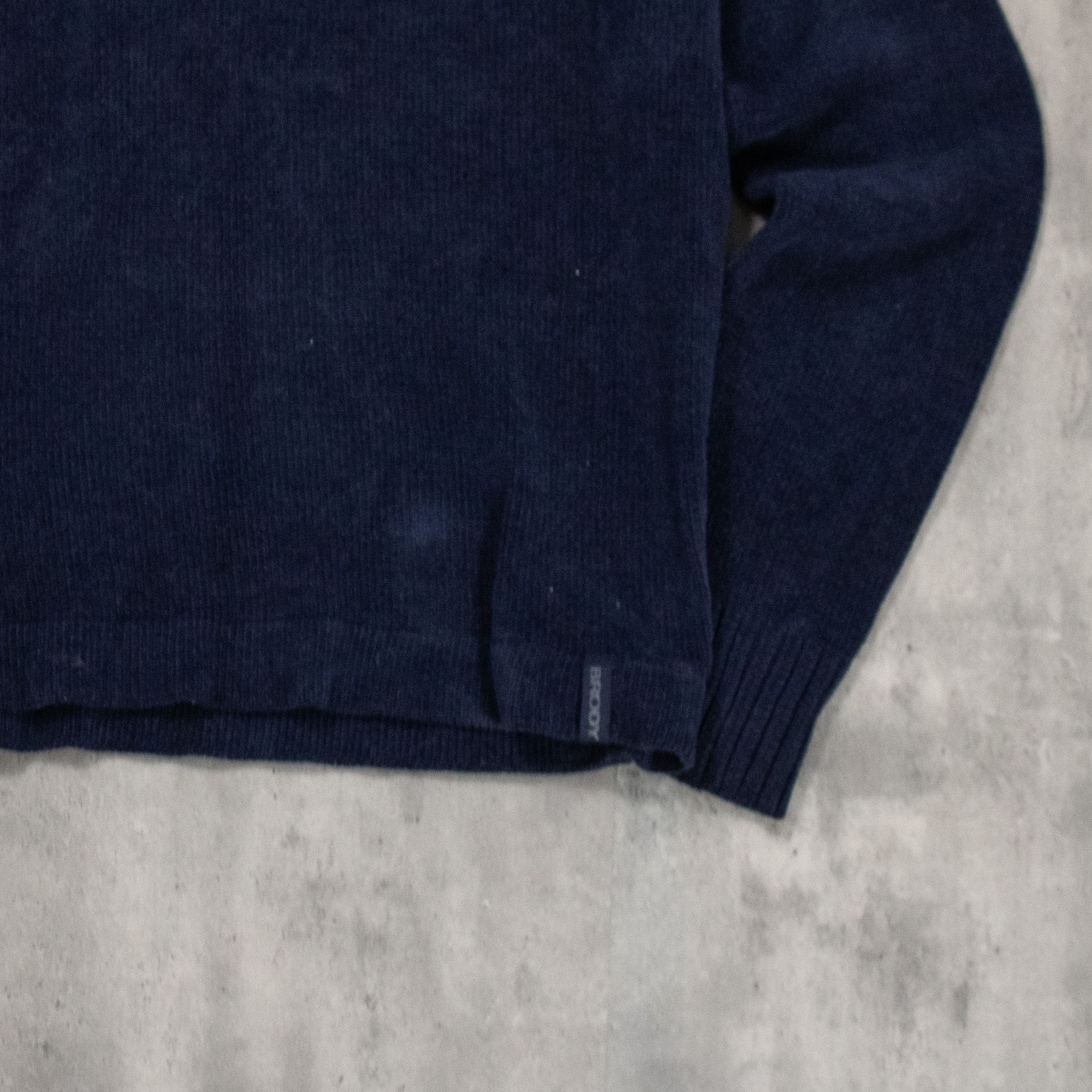 Japanese Brand Y2K 2000's 00's Brody Half Quarter Zip Knitted Sweater Size US M / EU 48-50 / 2 - 3 Thumbnail