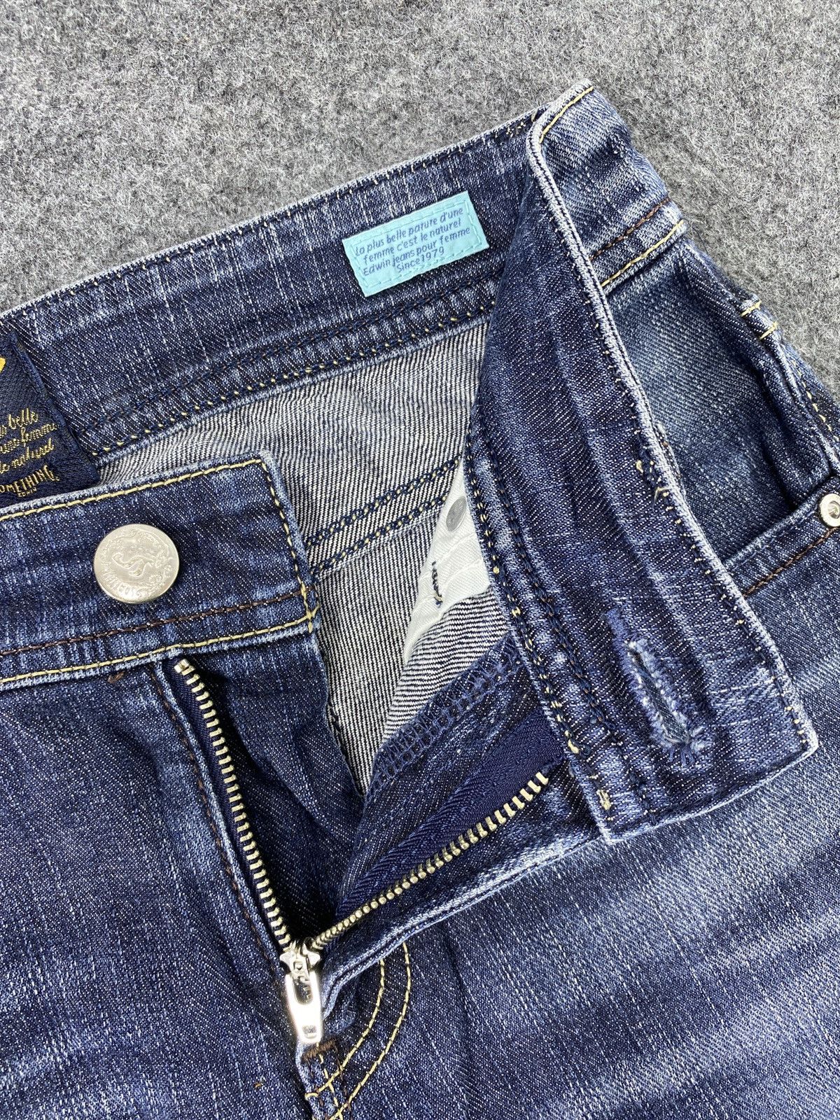 Edwin × Jean Vienus Jean by Something Edwin Flared Jeans - J1040 Size 26" / US 2 / IT 38 - 6 Thumbnail