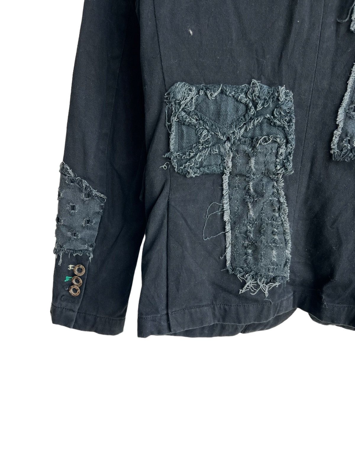 Bond No. 9 AW14 Bond & Peace 🇯🇵 Sashiko Boro Crazy Patchwork Jacket Size US M / EU 48-50 / 2 - 10 Thumbnail