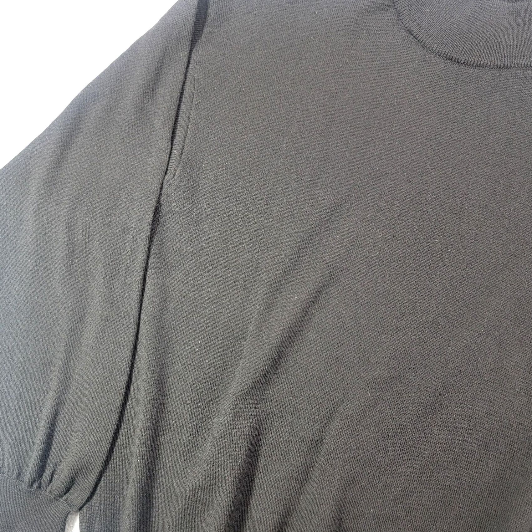 Vintage Cortina Italia Sweater Mens XL Mock Neck Merino Wool Pullover Made In Italy Size US XL / EU 56 / 4 - 2 Thumbnail