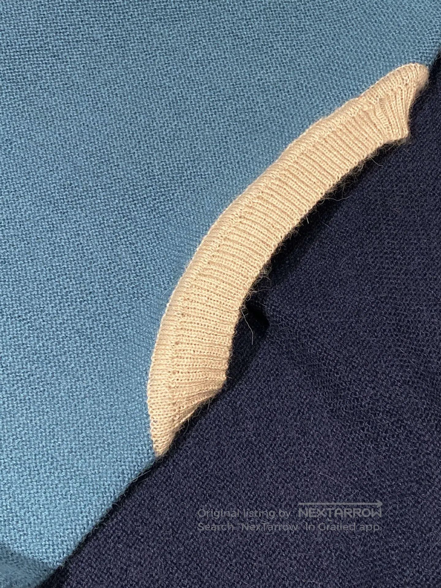 Beams Japan BEAMS x International Gallery Alpaca Color Block Sweater. Size US L / EU 52-54 / 3 - 4 Thumbnail