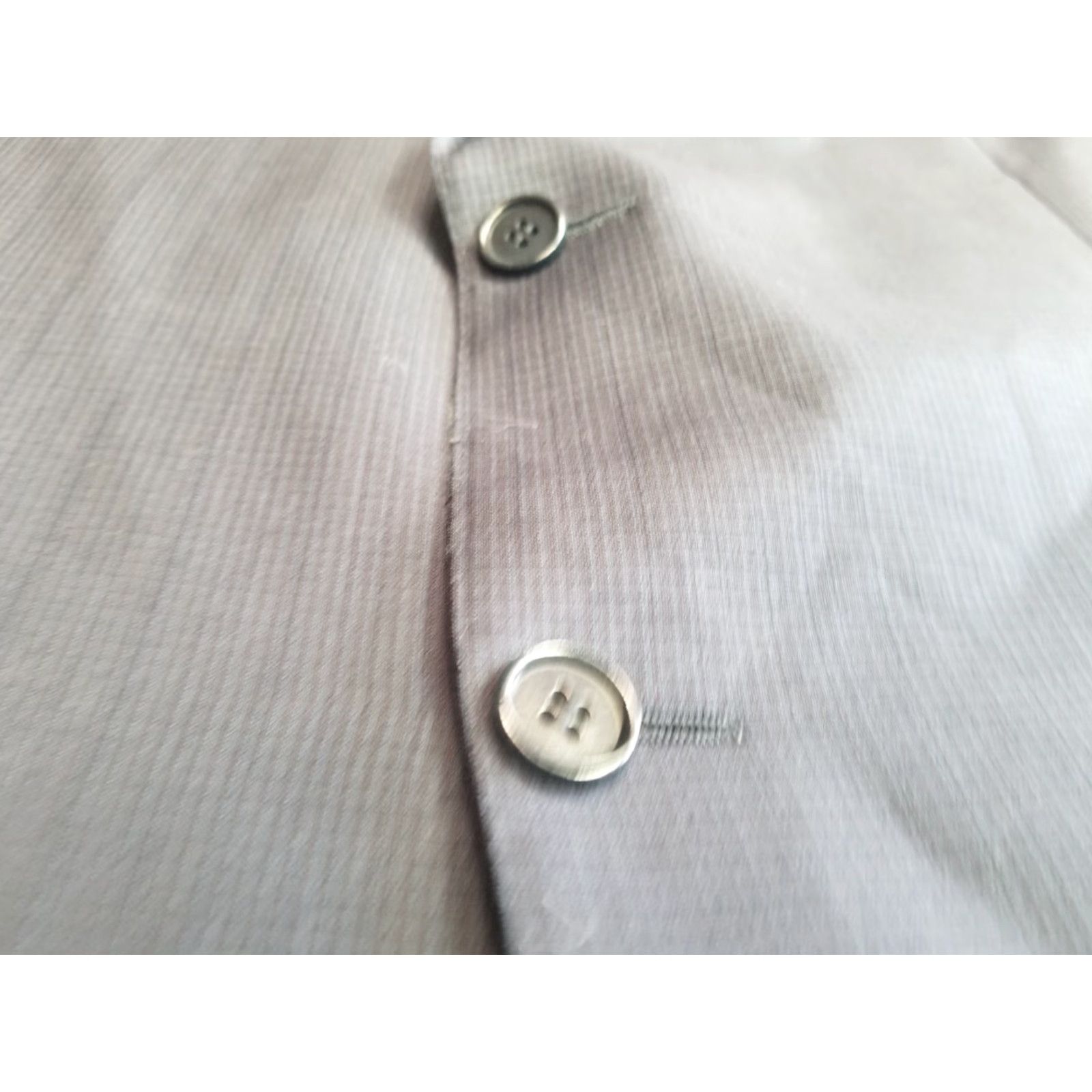 Canali Canali Blazer Single-Breasted Two-Button 54R Wool Blue Made In Italy Jacket Coat Suit Mens Size 54R - 6 Thumbnail