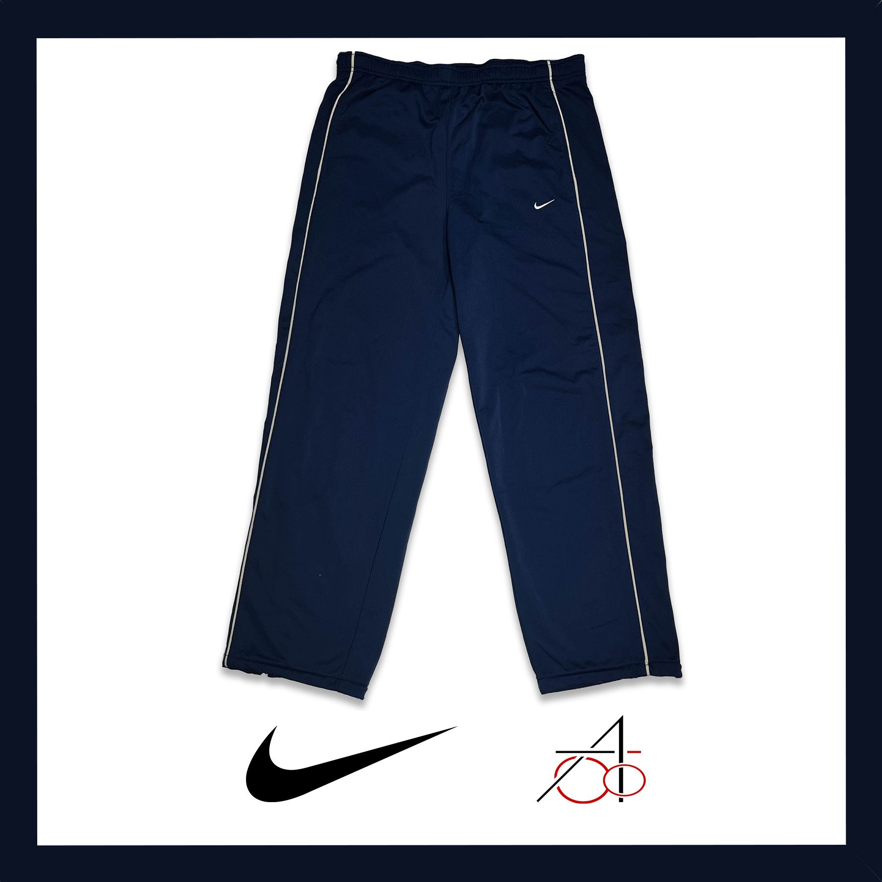 Nike Nike Vintage Wide-Leg Sweatpants • L size Size US 34 / EU 50 - 1 Thumbnail