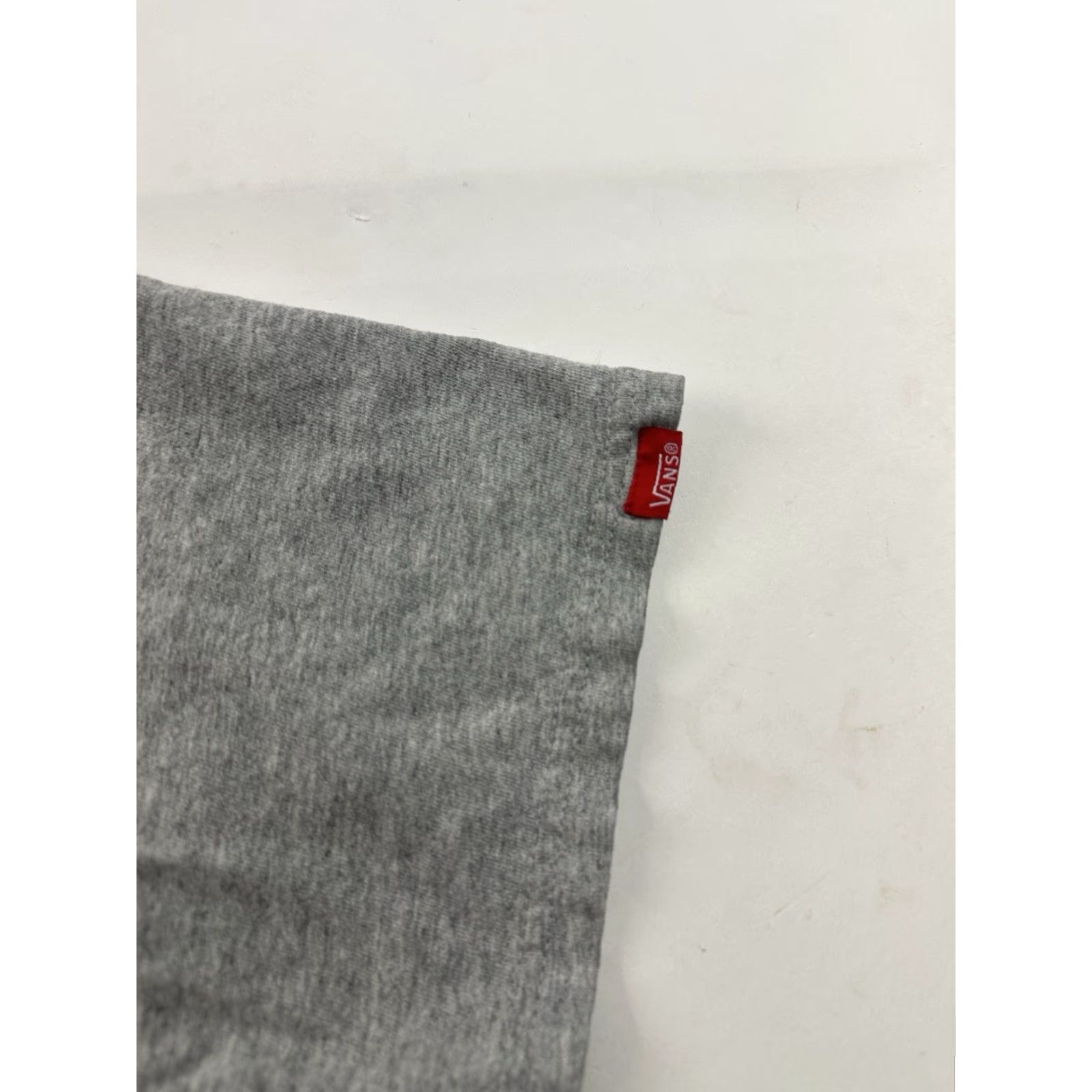 Vans VANS Shirt Mens Large Gray Short Sleeve Skater Front Classic Logo Print 90s California Mens Size US L / EU 52-54 / 3 - 2 Thumbnail