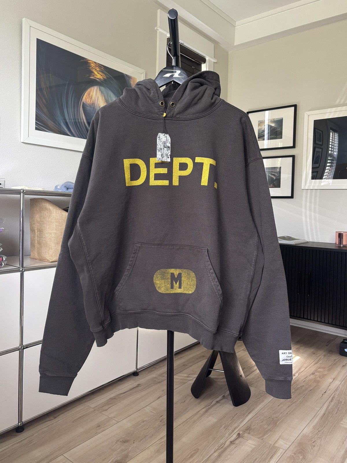 Gallery Dept. Gallery Dept ATK DISTRESSED LOGO HOODIE | Grailed