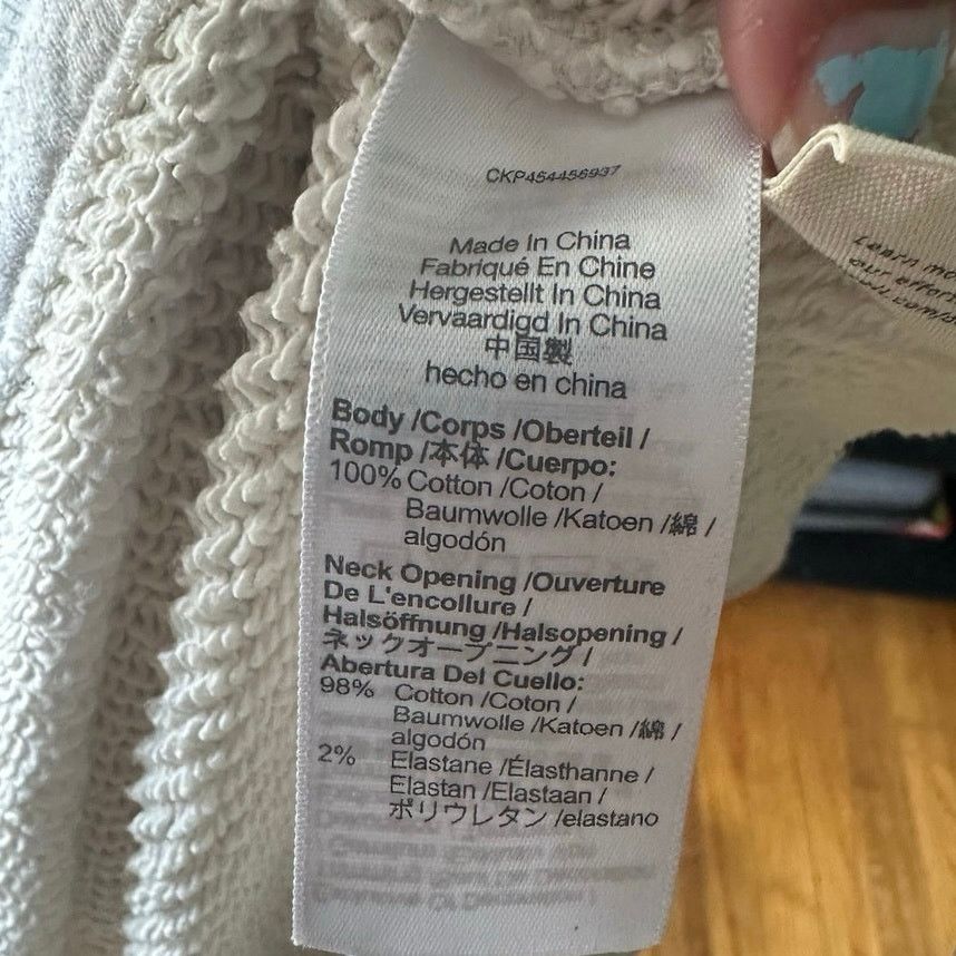 Madewell Madewell Mwl Airyterry Sweatshirt Dress Heather Light Grey Size XS / US 0-2 / IT 36-38 - 6 Thumbnail