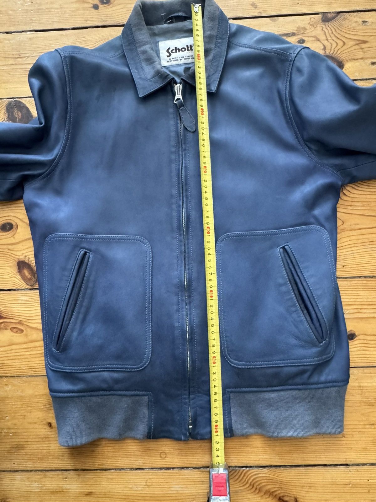 Schott Vintage Schott Leather Jacket Size US L / EU 52-54 / 3 - 6 Thumbnail