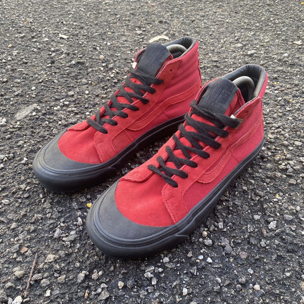 Alyx × Vans Alyx x Vans Sk8-Hi Red Sneakers Size US 8 / EU 41 - 3 Thumbnail
