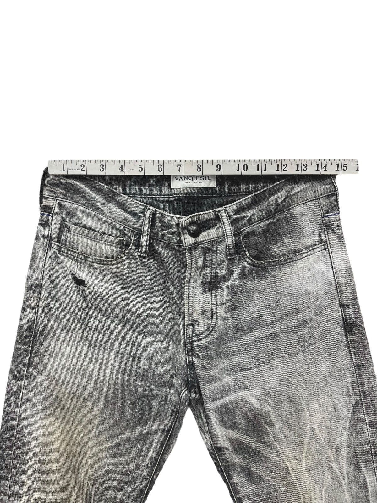 Vanquish FYE🔥VANQUISH Mudmax Off-Black Lightning Whisker Distressed Size US 29 - 14 Thumbnail