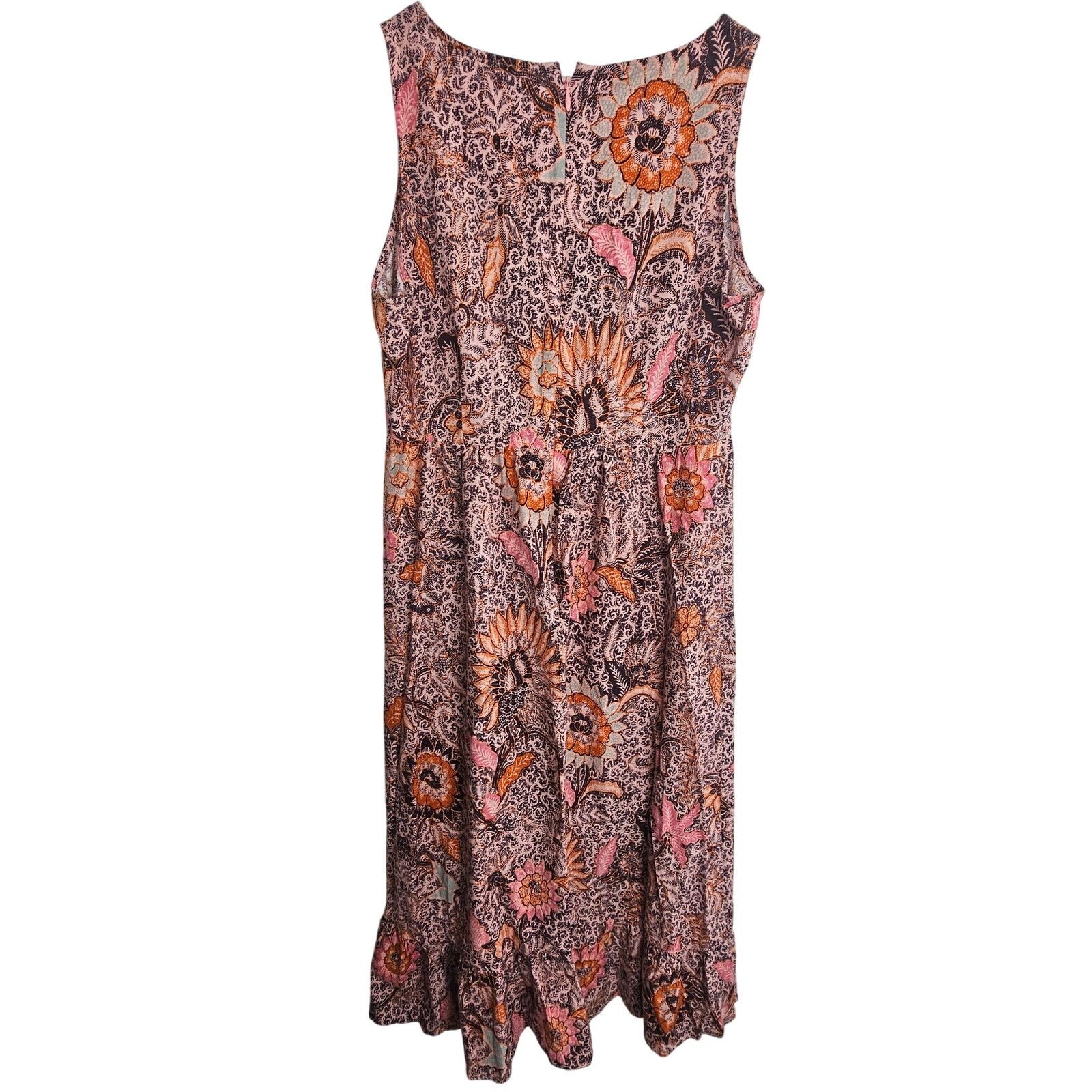 Madewell Madewell Bali Light Petal Block Print Midi Dress 4 Wedding Size S / US 4 / IT 40 - 9 Thumbnail