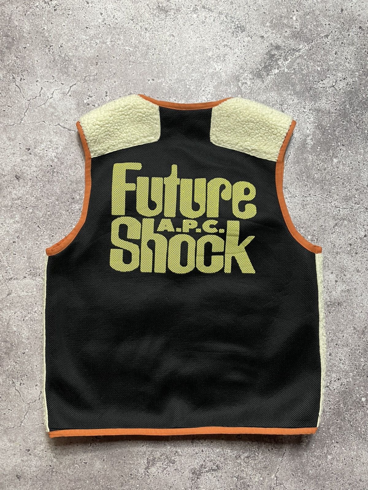 A.P.C. × Brain Dead A.P.C. x Brain Dead Future Shock Sherpa Vest Jo Gile Fleece Size US S / EU 44-46 / 1 - 2 Thumbnail