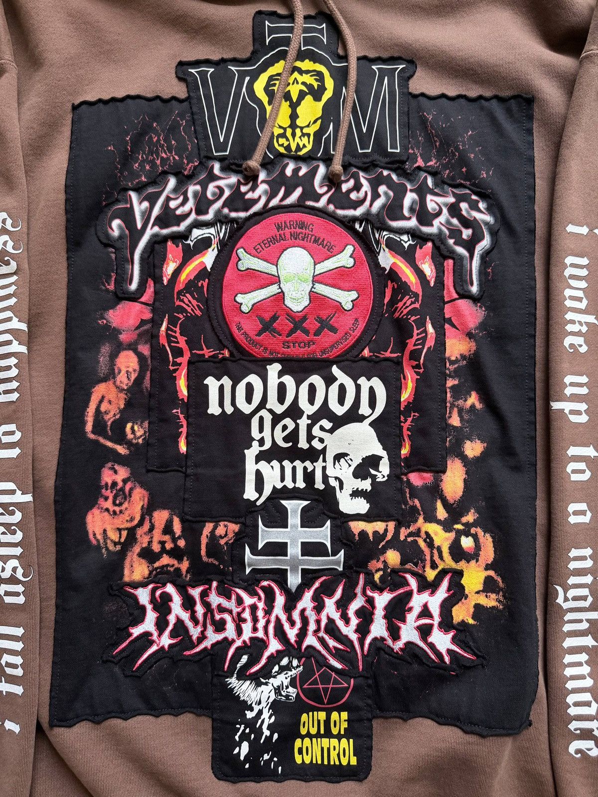 Vetements VETEMENTS Metal Patch Hoodie LIMITED EDITION Size US XS / EU 42 / 0 - 3 Thumbnail