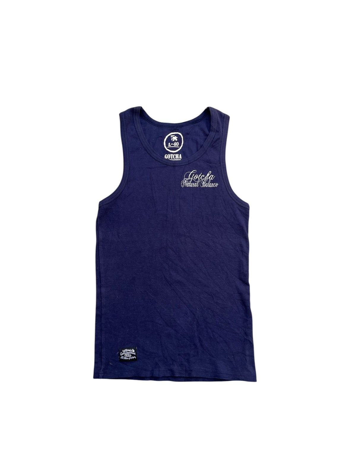 If Six Was Nine × Japanese Brand × Le Grande Bleu (L.G.B.) JAPANESE GOTCHA POEM GOTHIC TANKTOP Y2K PUNK Size US S / EU 44-46 / 1 - 1 Thumbnail