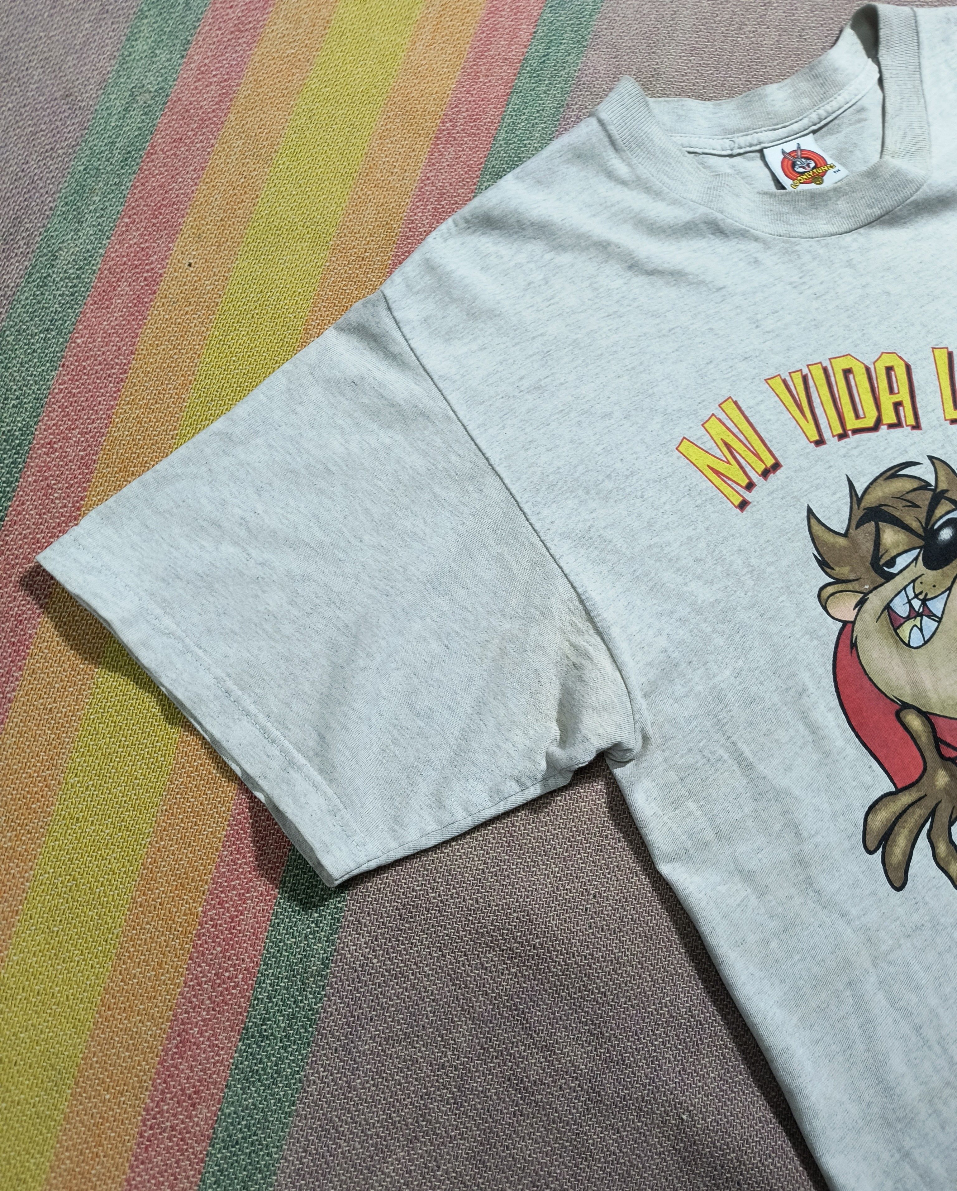 Warner Bros Vintage Taz mi vida loca 1999 tee Size US L / EU 52-54 / 3 - 3 Thumbnail