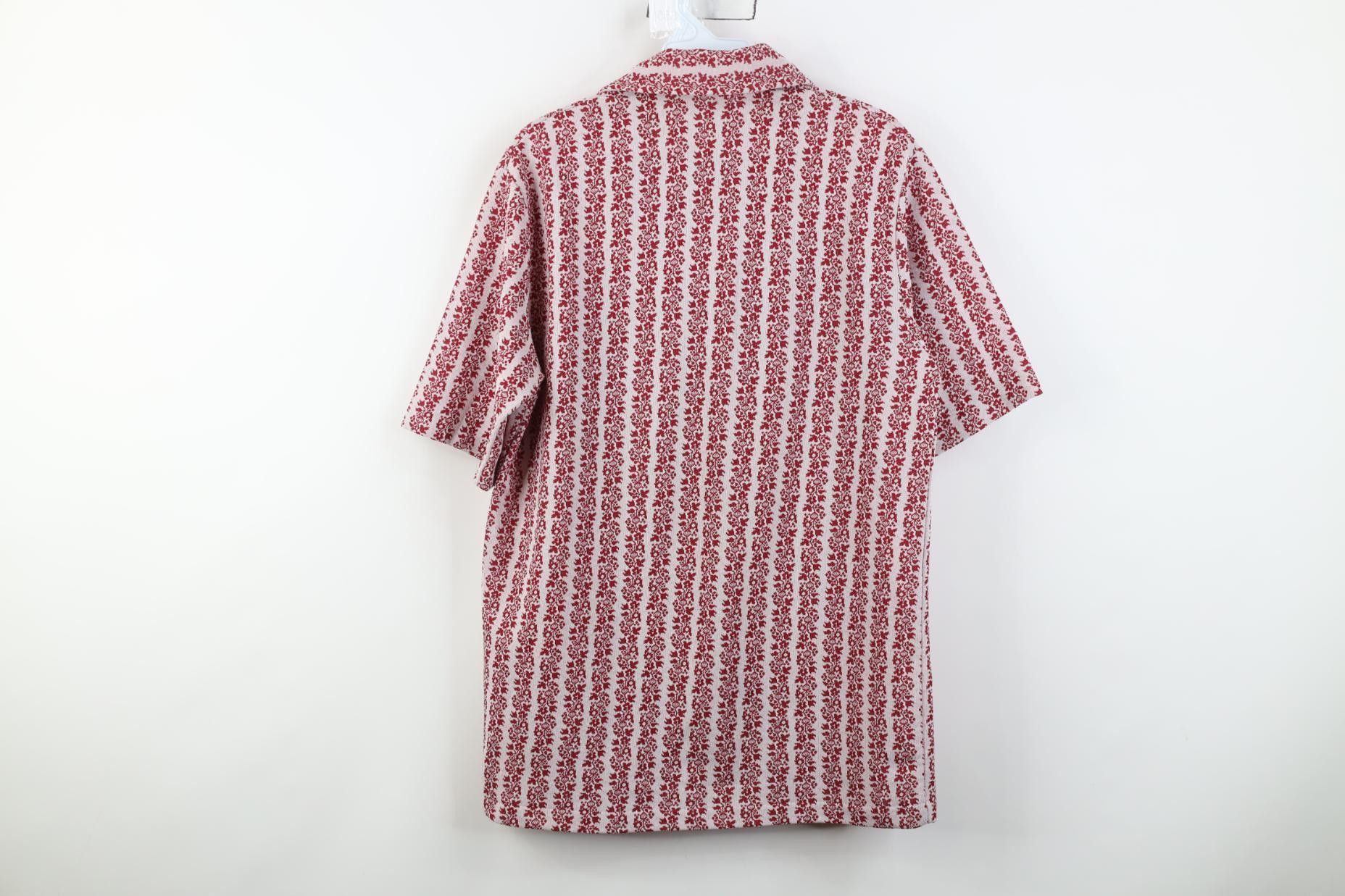 Vintage Vintage 60s 70s Streetwear Dagger Collar Knit Polo Shirt USA Size US M / EU 48-50 / 2 - 12 Thumbnail