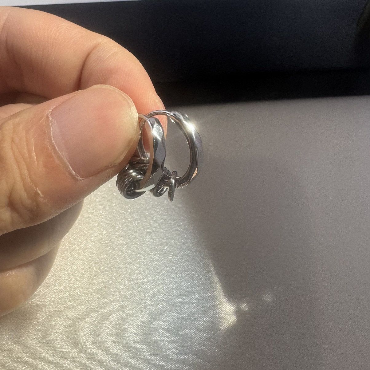 Other Small Hoop Earrings for Men Women Streetwear Unisex Style Size ONE SIZE - 4 Thumbnail
