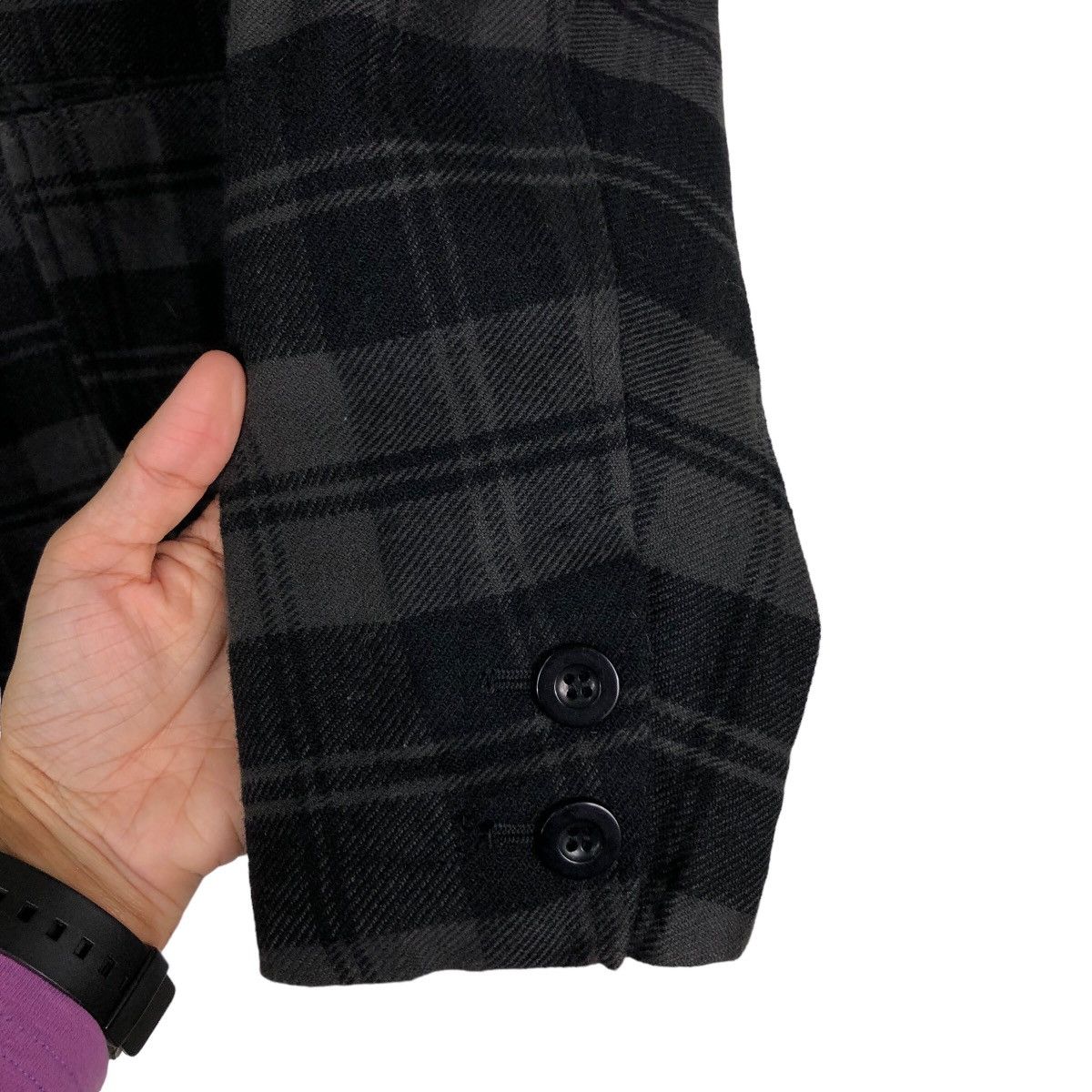 Japanese Brand Vintage Chore Jacket Marithe Francois Girbaud Tartan Design Size US M / EU 48-50 / 2 - 15 Thumbnail