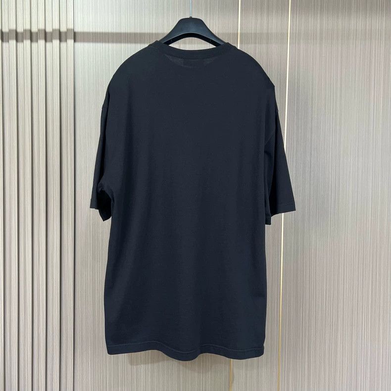 Balenciaga Balenciaga Black-pink wheat-ear printed monogram short slee Size US S / EU 44-46 / 1 - 2 Thumbnail