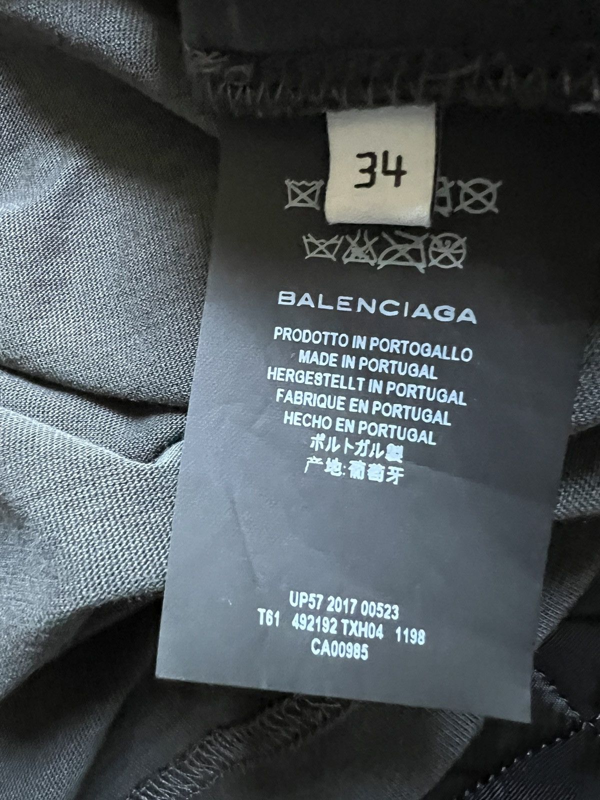 Balenciaga Hybrid Motorbike Vest Shirt Fall 2017 Size US M / EU 48-50 / 2 - 6 Thumbnail